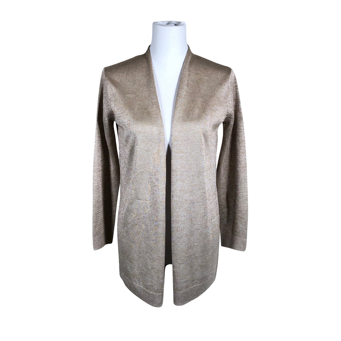 Naisten Esprit - Neuletakki, koko 34 - Beige (1)