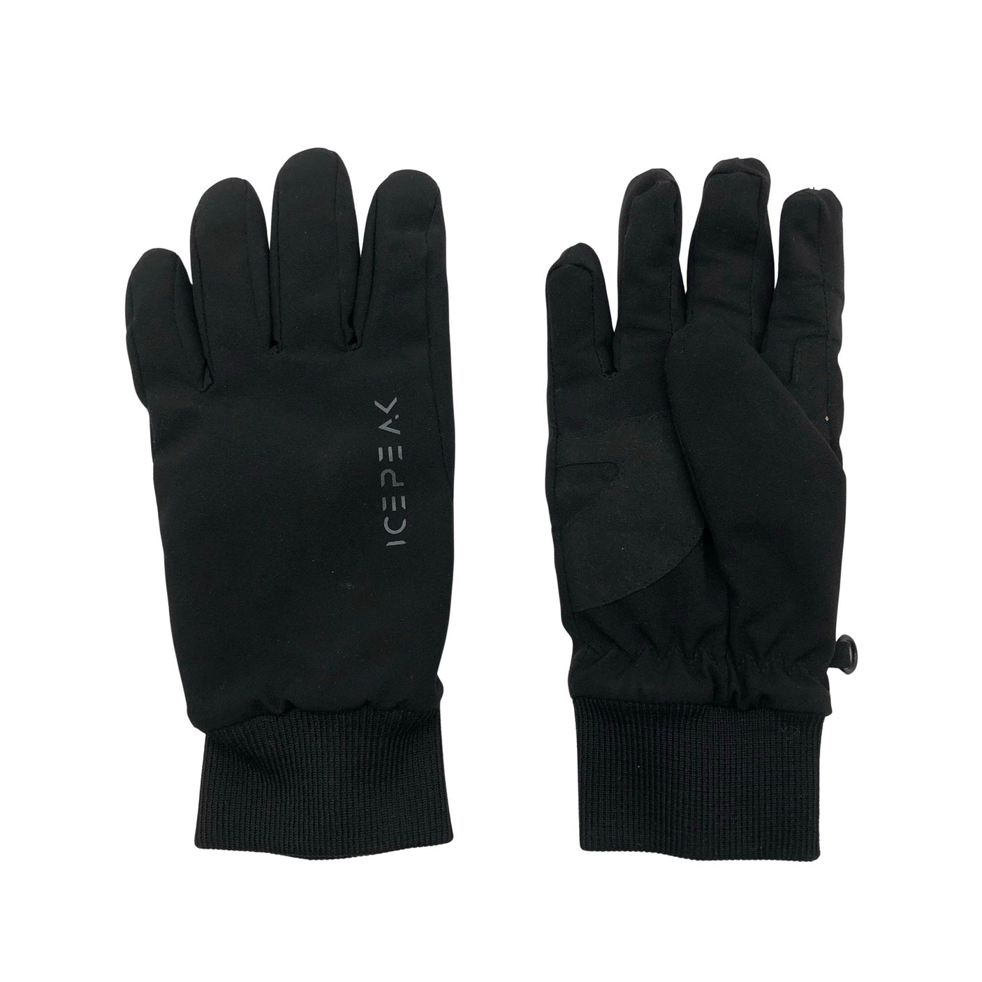 Unisex Icepeak - Välikausihanskat, koko 8 - 12 vuotta - Musta (1)