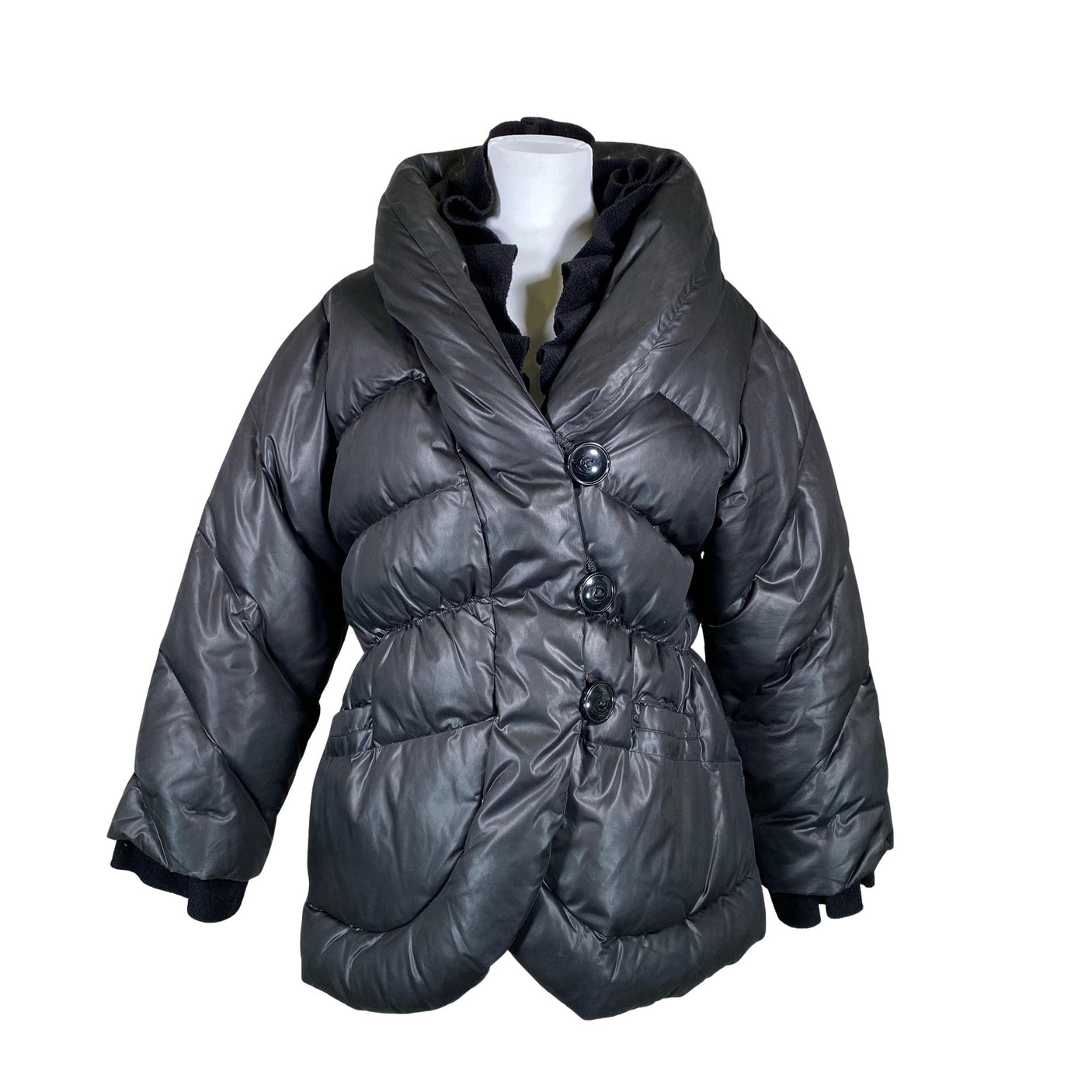 Naisten Marimekko - Untuvatakki, koko 38 - Musta (1)