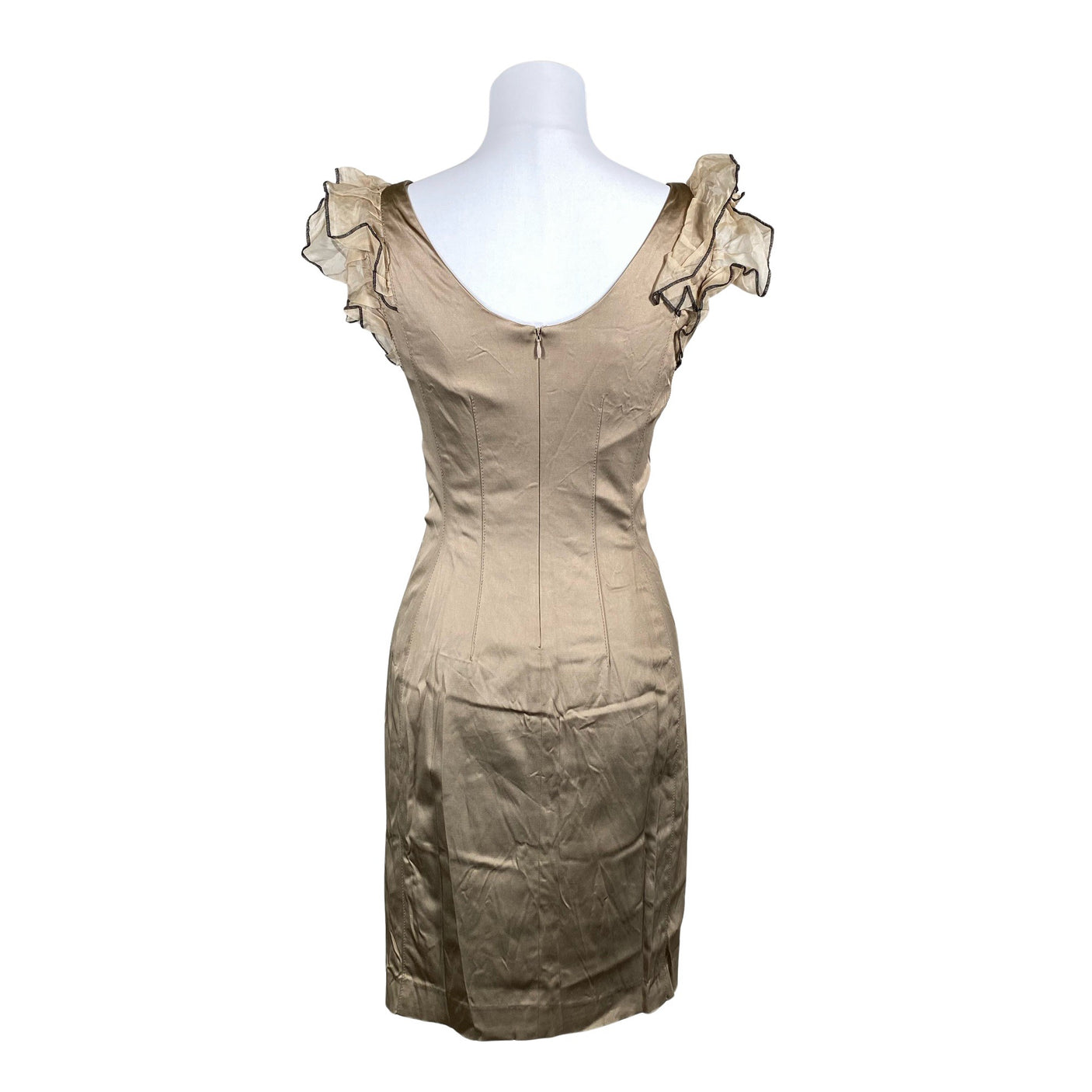Naisten InWear - Juhlamekko, koko 36 - Beige (2)