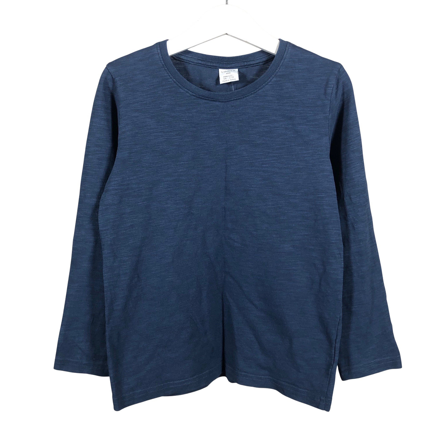Unisex Lindex - Trikoopaita, koko 116 - 122 - Sininen (1)