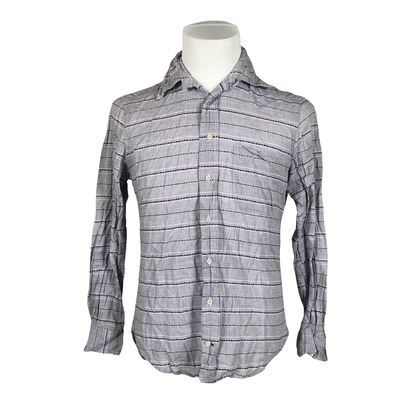 Miesten Gitman Bros. - Kauluspaita, koko M - Violetti (1)