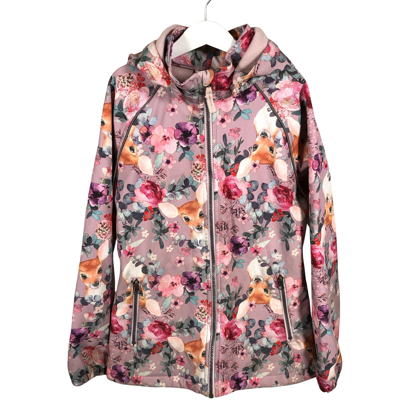 Tyttöjen Name It - Softshell-takki, koko 146 - 152 - Violetti (1)