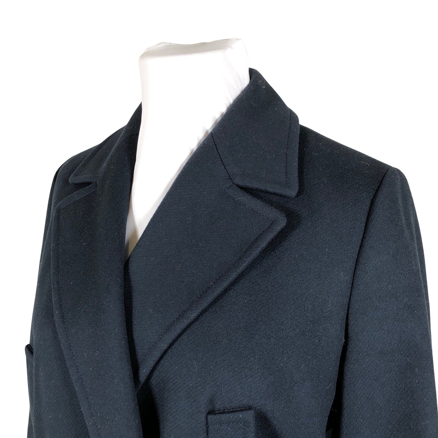 Naisten Hugo Boss - Villakangastakki, koko 42 - Sininen (3)