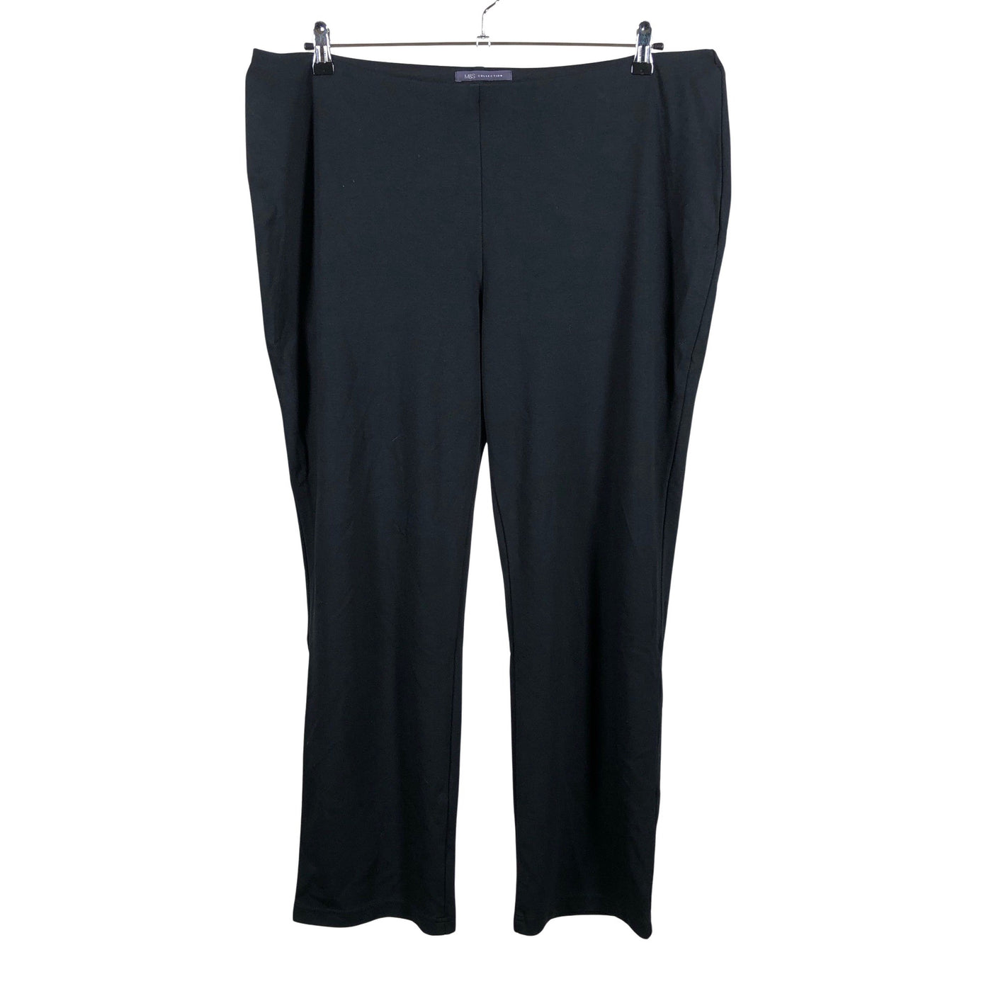 Naisten Marks&Spencer - Trikoohousut, koko 48 - Musta (1)