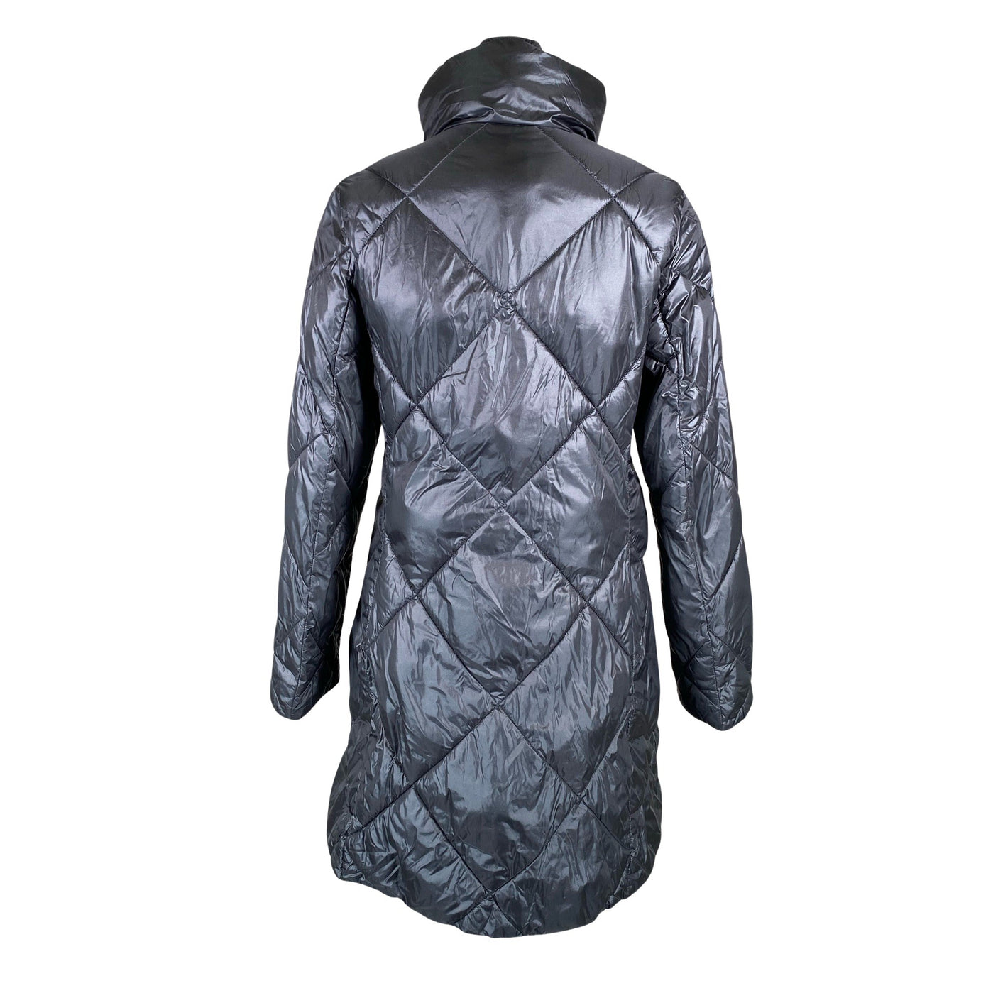 Naisten Massimo Dutti - Kevyttoppatakki, koko 34 - Harmaa (2)