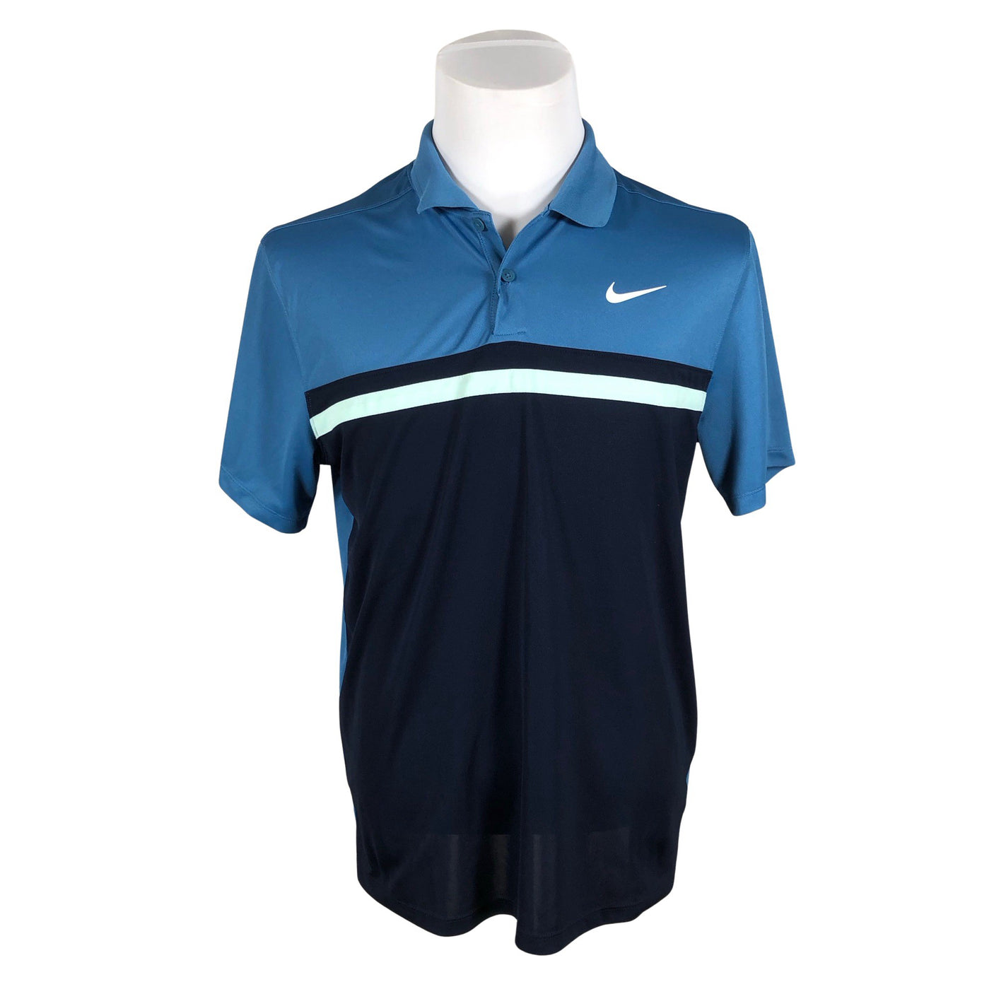 Miesten Nike - Urheilupaita, lyhyet hihat, koko M - Vaaleansininen (1)