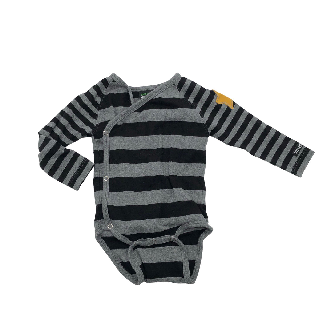 Unisex Villervalla - Kietaisubody, koko 68 - 74 - Harmaa (1)