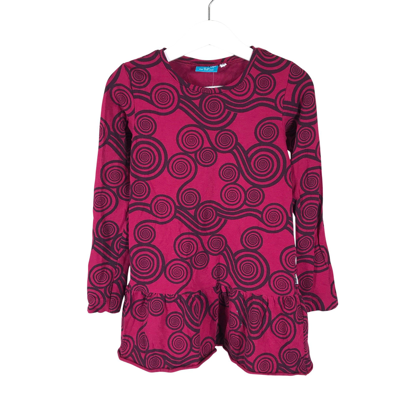 Tyttöjen me&i - Trikoomekko, koko 110 - 116 - Violetti (1)
