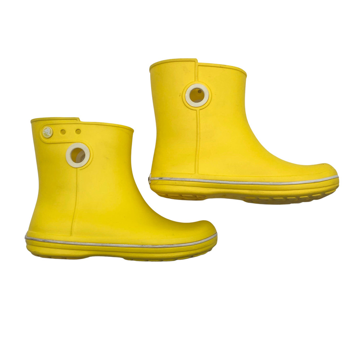Naisten Crocs - Kumisaappaat, koko 39 - Keltainen (1)