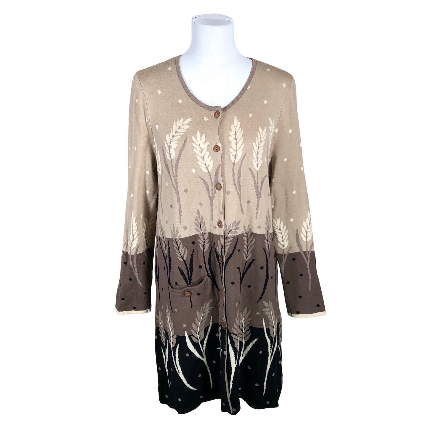 Naisten Gudrun Sjöden - Neuletakki, koko 38 - Beige (1)