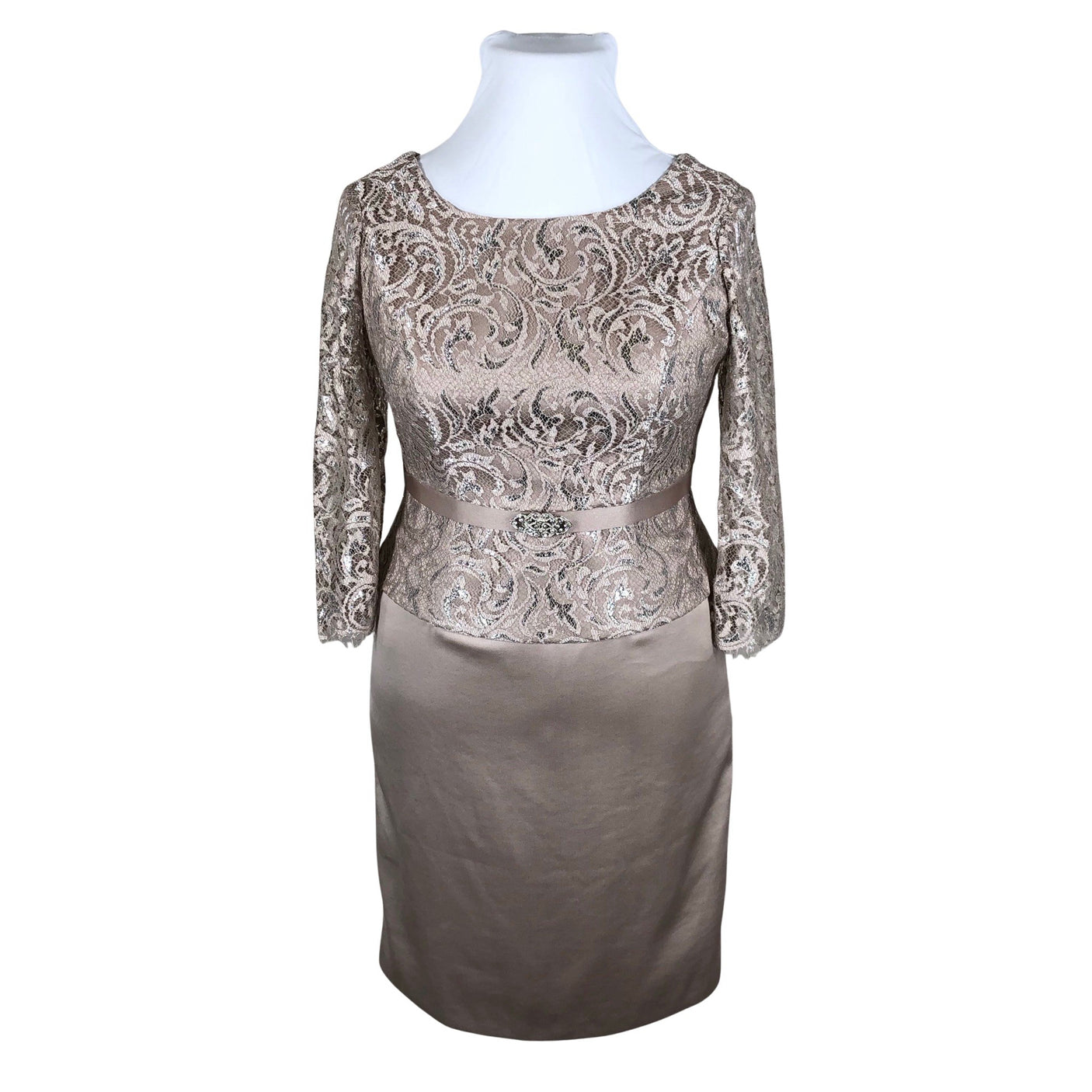 Naisten Sonia Pena - Juhlamekko, koko 42 - Beige (1)