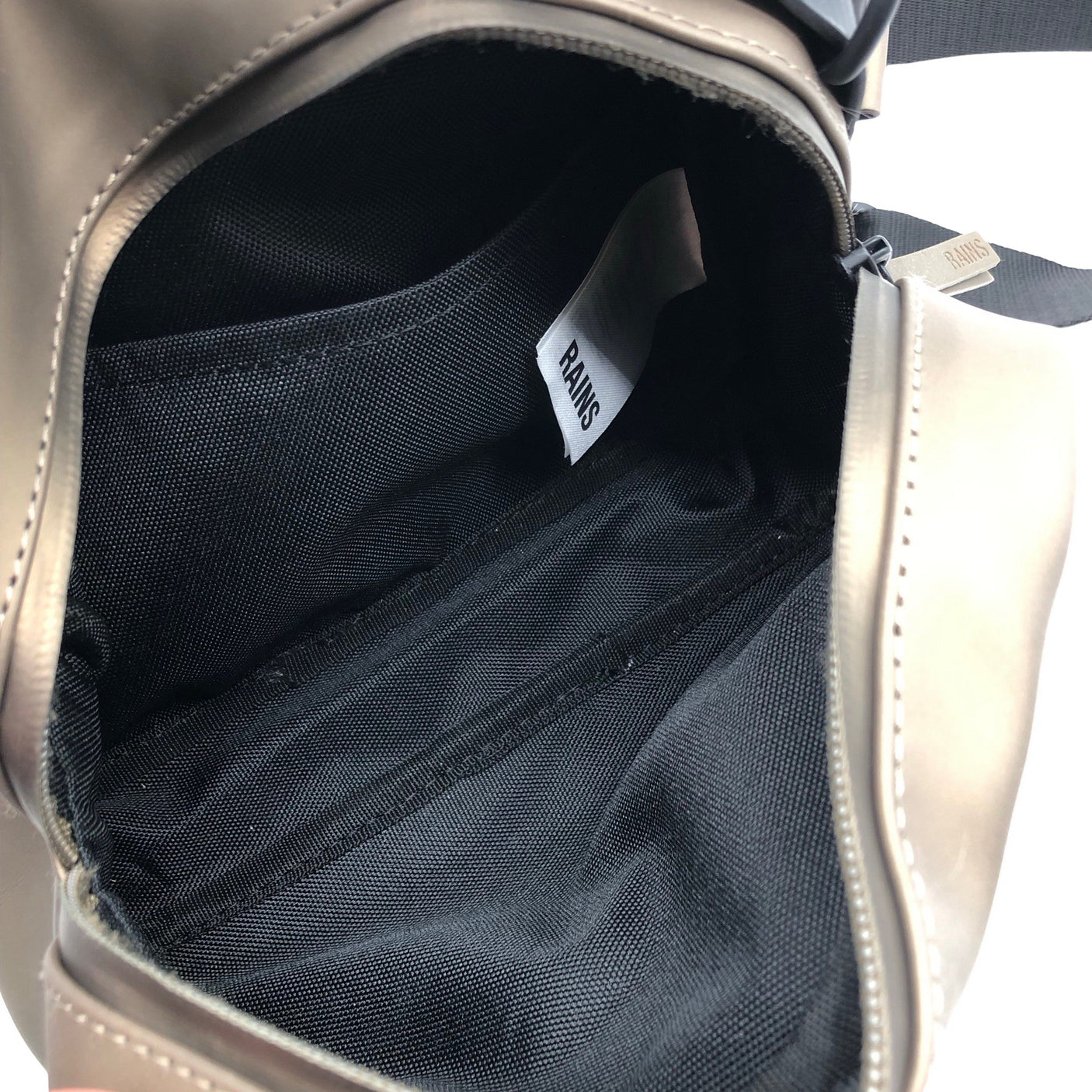 Unisex Rains - Olkalaukku, koko Mini - Ruskea (2)