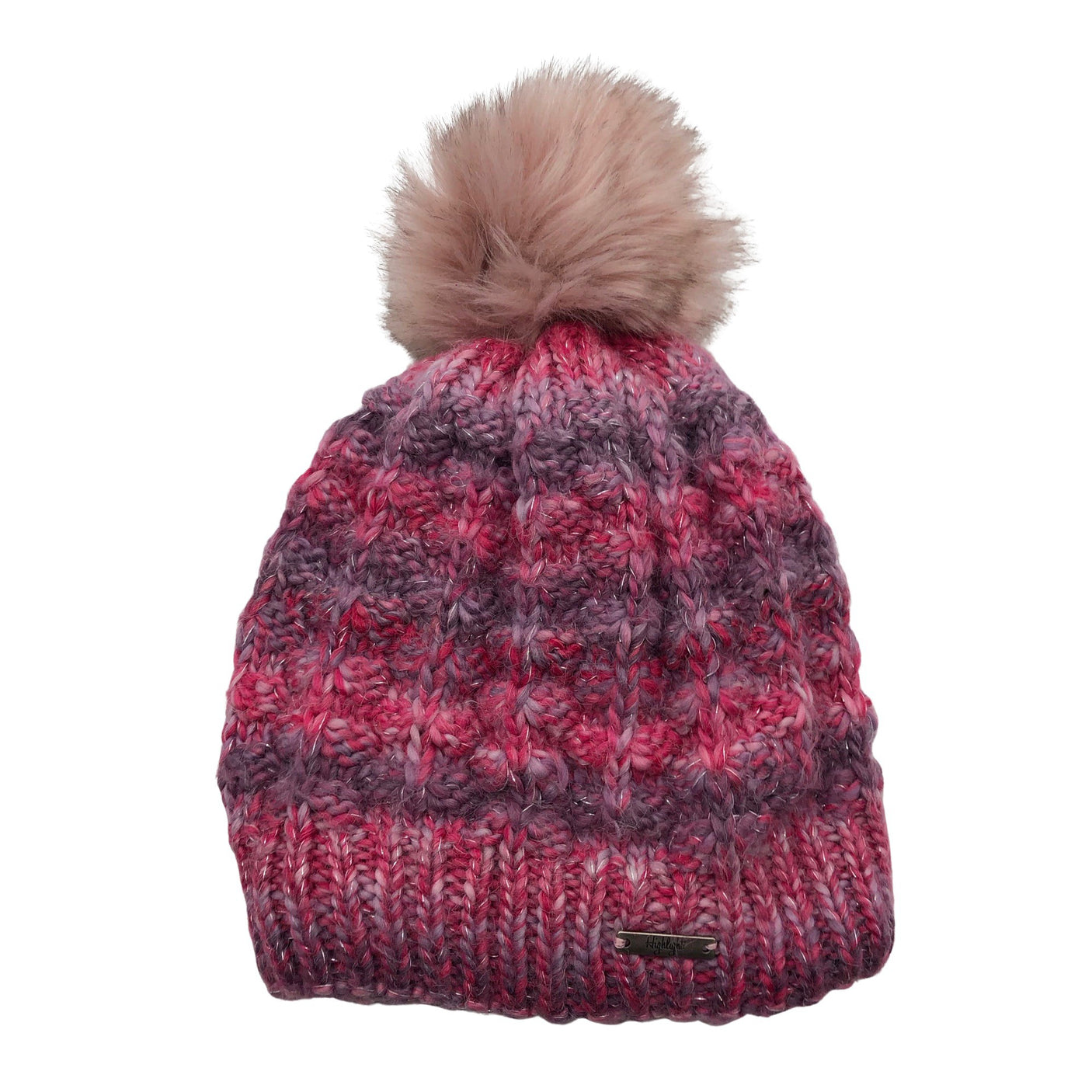 Naisten Fashion Highlight - Talvipipo, koko 54 - 56 cm - Pinkki (1)