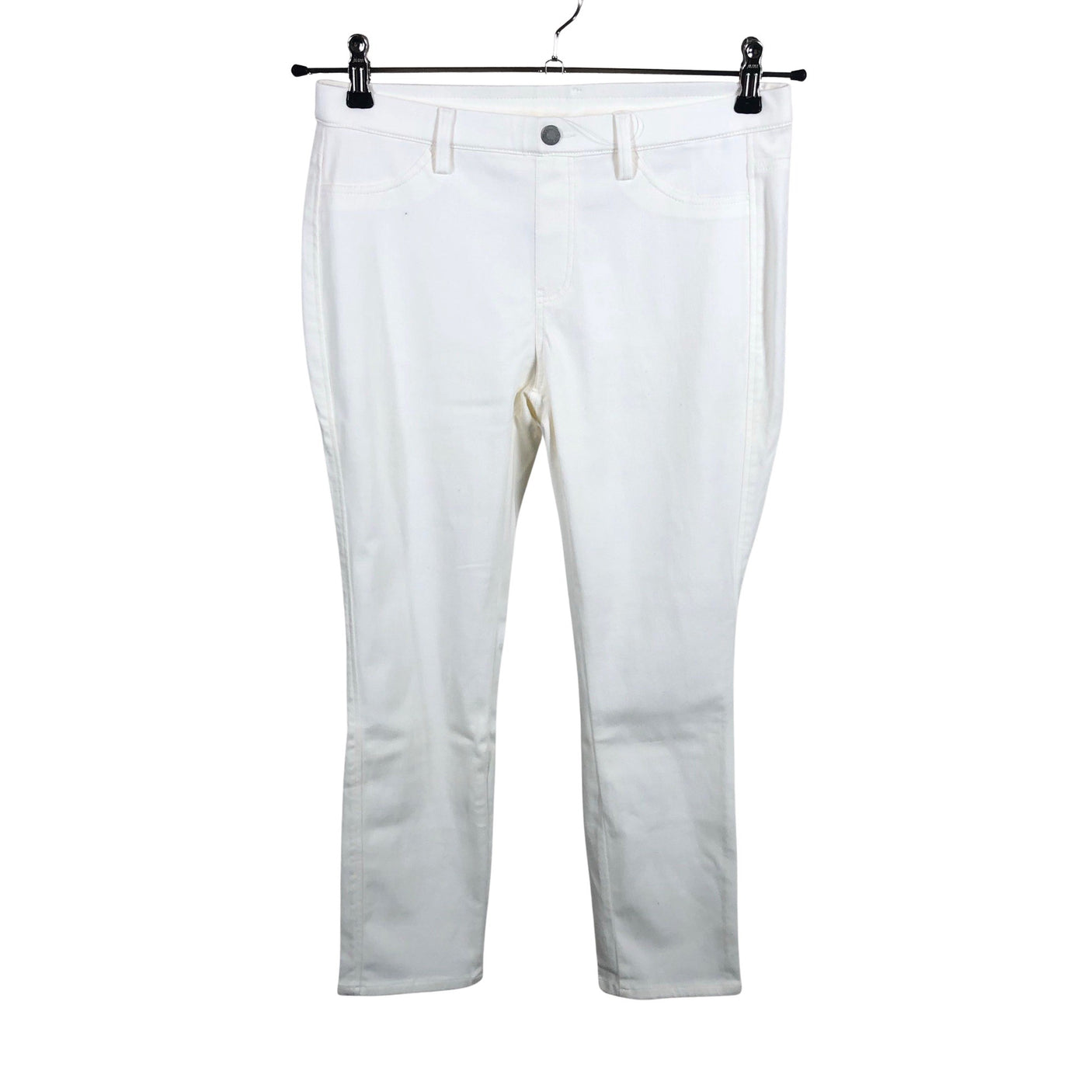 Naisten Uniqlo - Farkkuleggingsit, koko 38 - Luonnonvalkoinen (1)