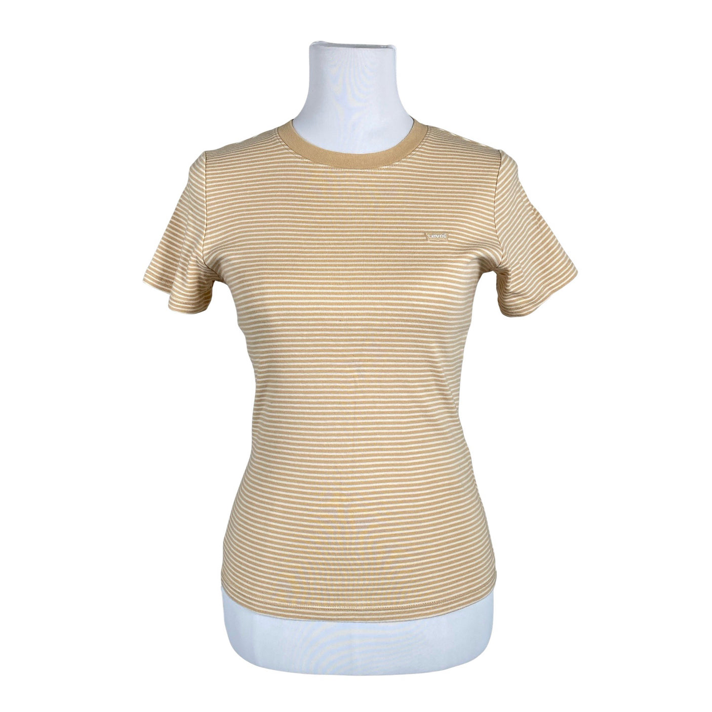 Naisten Levi's - T-paita, koko 36 - Beige (1)