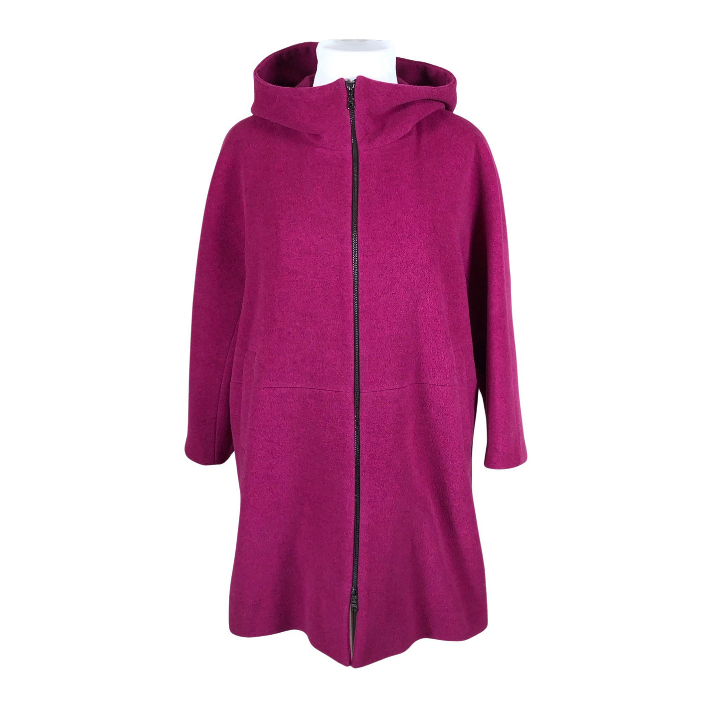 Naisten Flare Collection - Villakangastakki, koko 44 - Violetti (1)