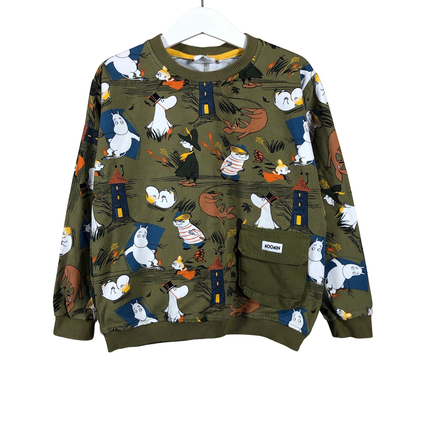 Unisex Martinex - Trikoopaita, koko 104 - 110 - Vihreä (1)