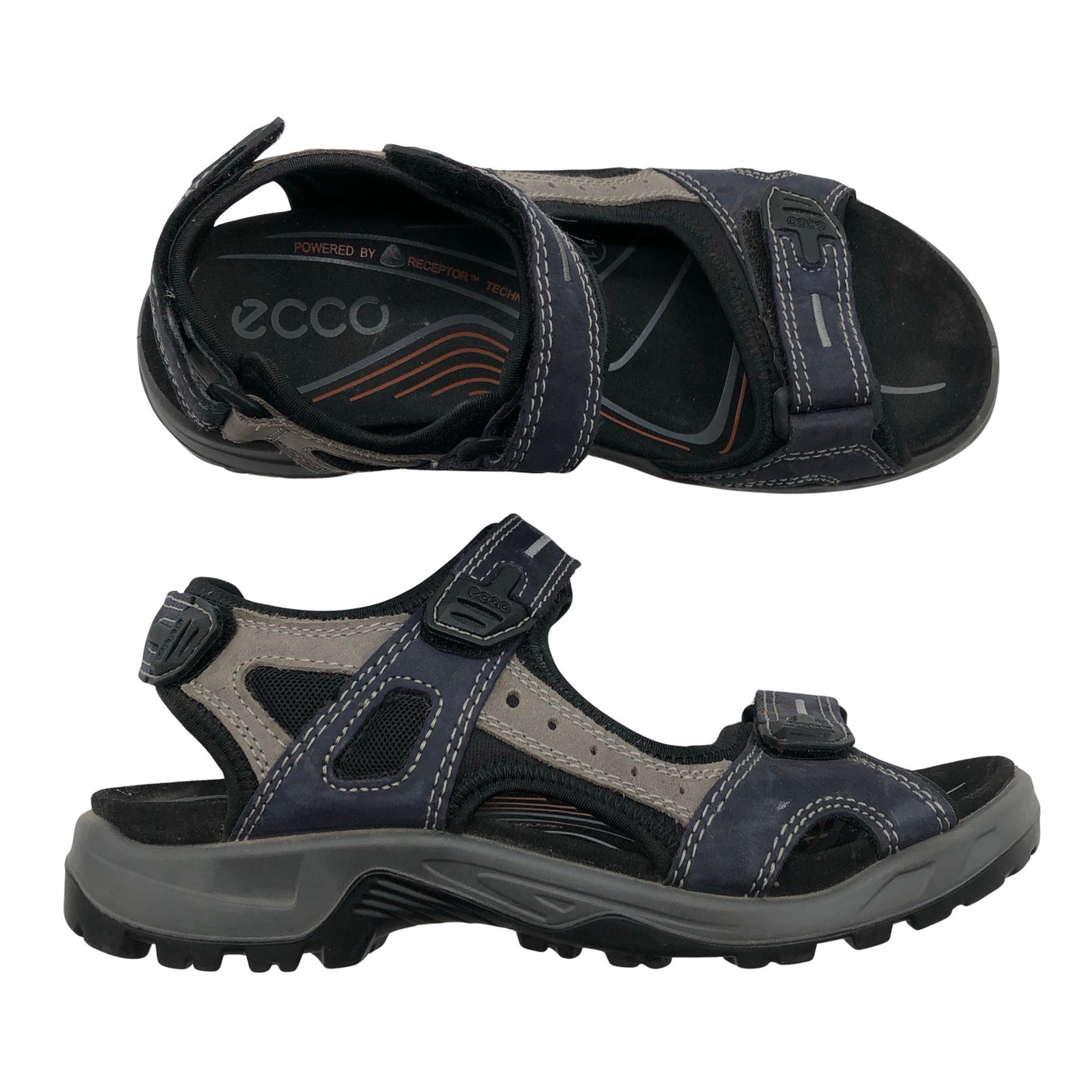 Unisex Ecco - Sandaalit, koko 41 - Musta (1)