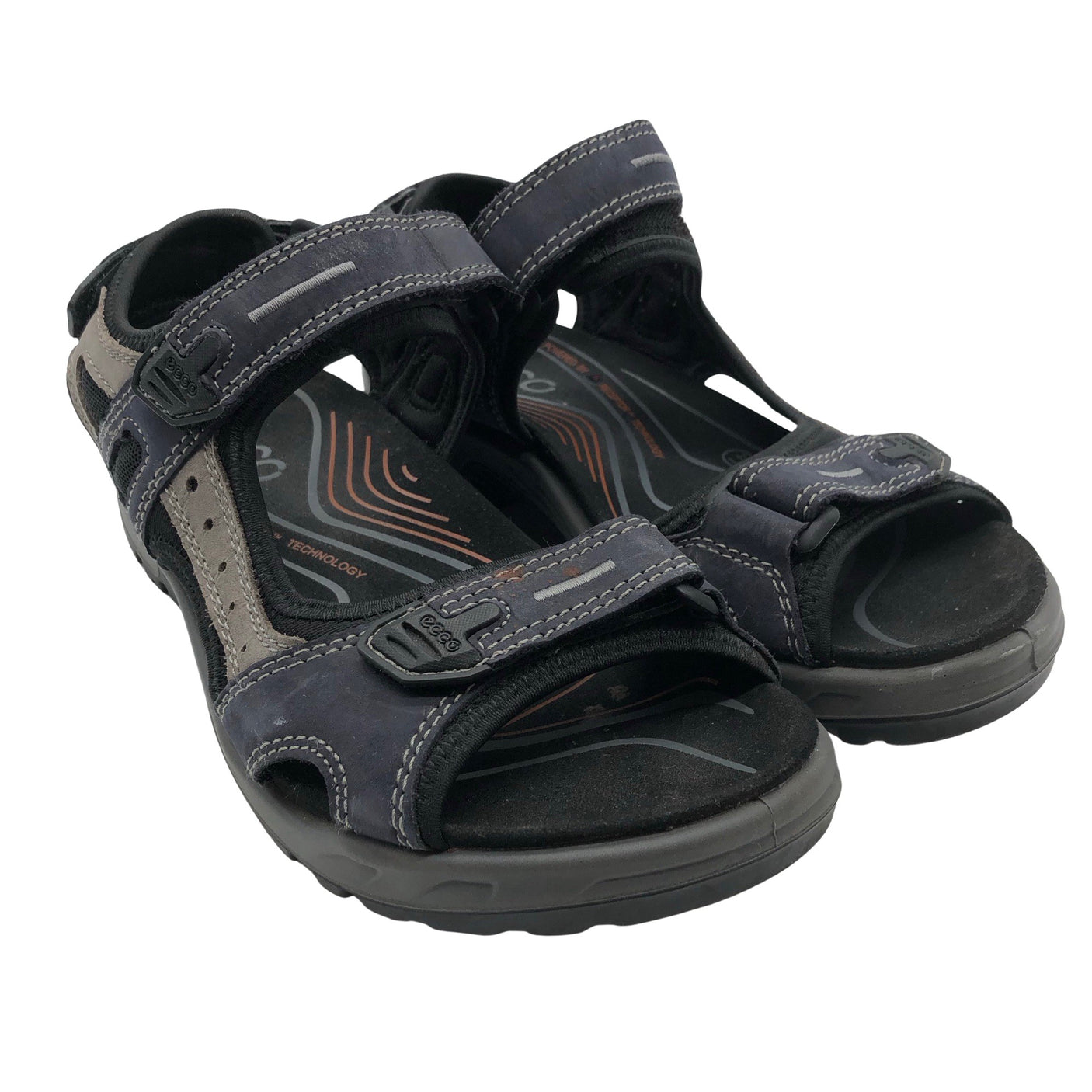 Unisex Ecco - Sandaalit, koko 41 - Musta (2)