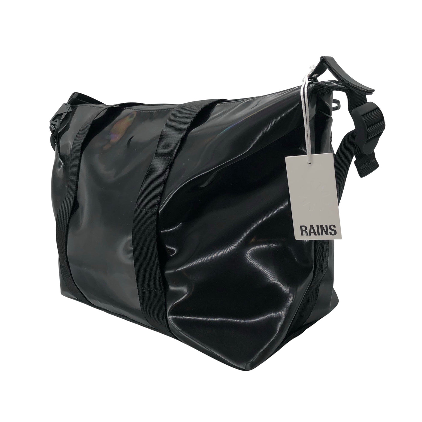 Naisten Rains - Käsilaukku, koko Maxi - Musta (2)