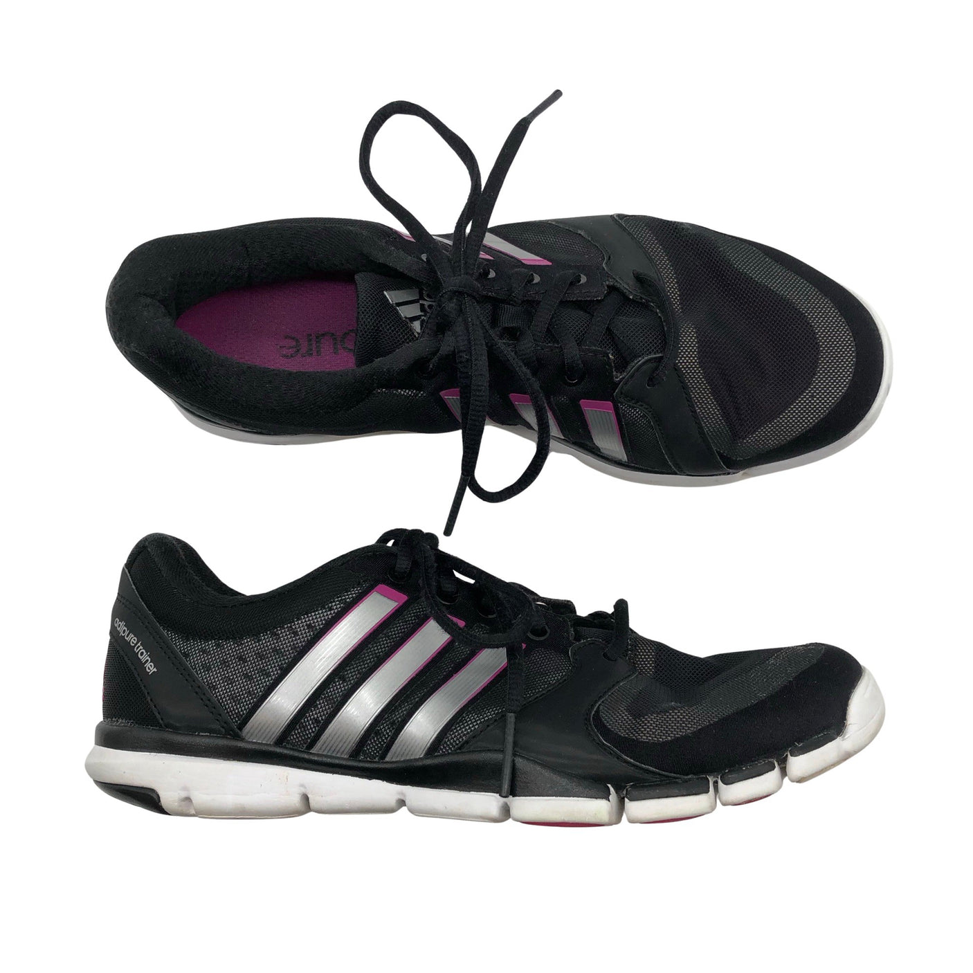 Naisten Adidas - Lenkkarit, koko 41 - Musta (1)