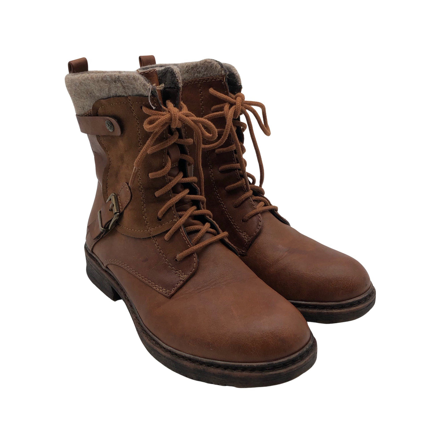 Naisten Rieker - Nilkkurit, koko 38 - Ruskea (2)