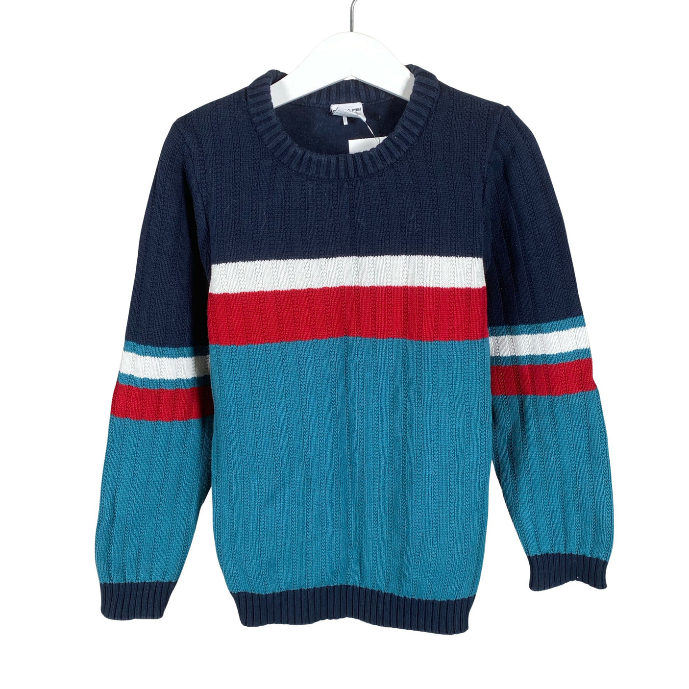 Unisex Polarn O. Pyret - Neulepaita, koko 122 - 128 - Sininen (1)