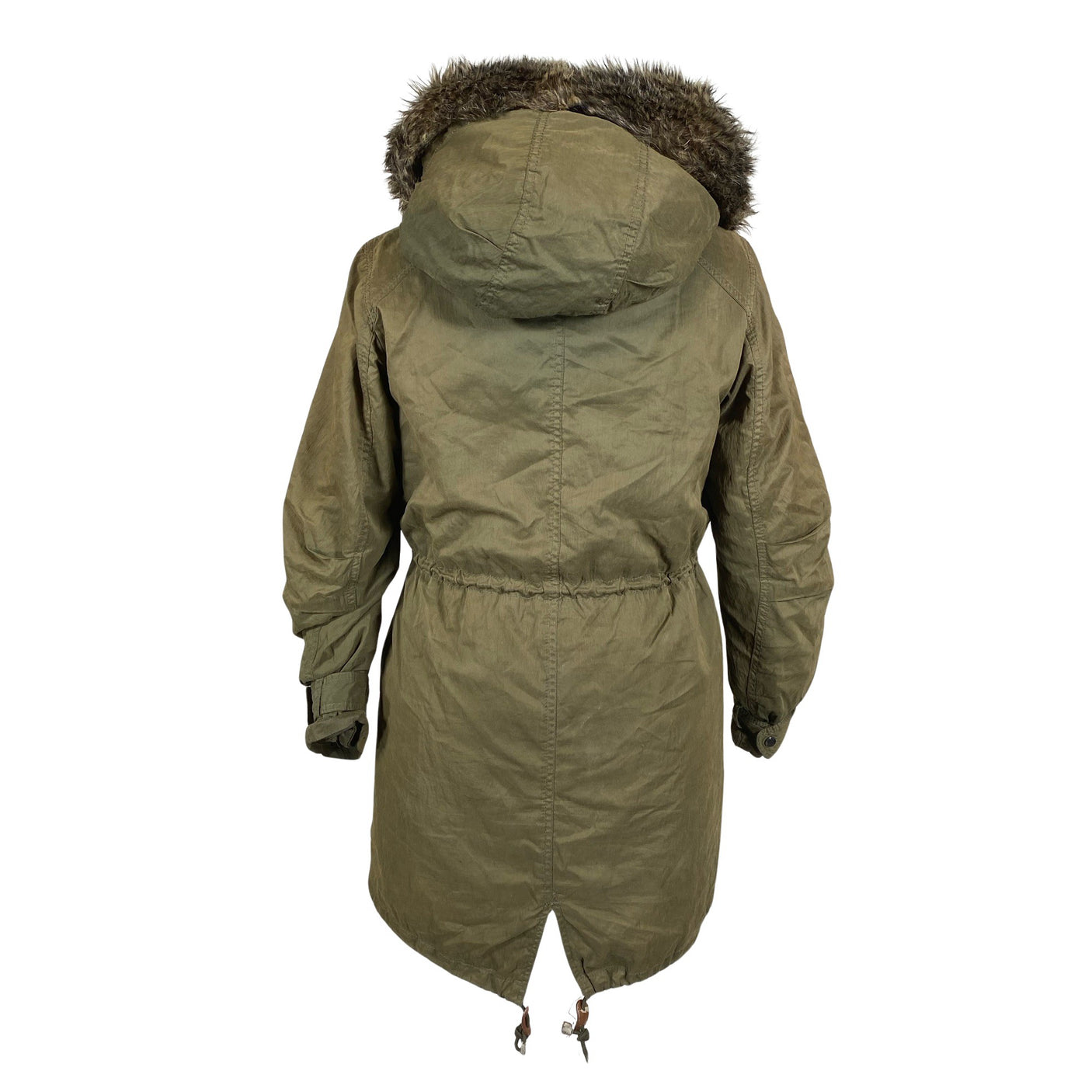 Naisten Benetton - Toppatakki, koko 32 - Vihreä (2)