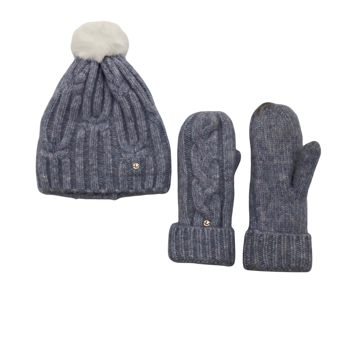 Naisten Luhta - Talvipipo, koko 58 - 60 cm - Vaaleansininen (1)