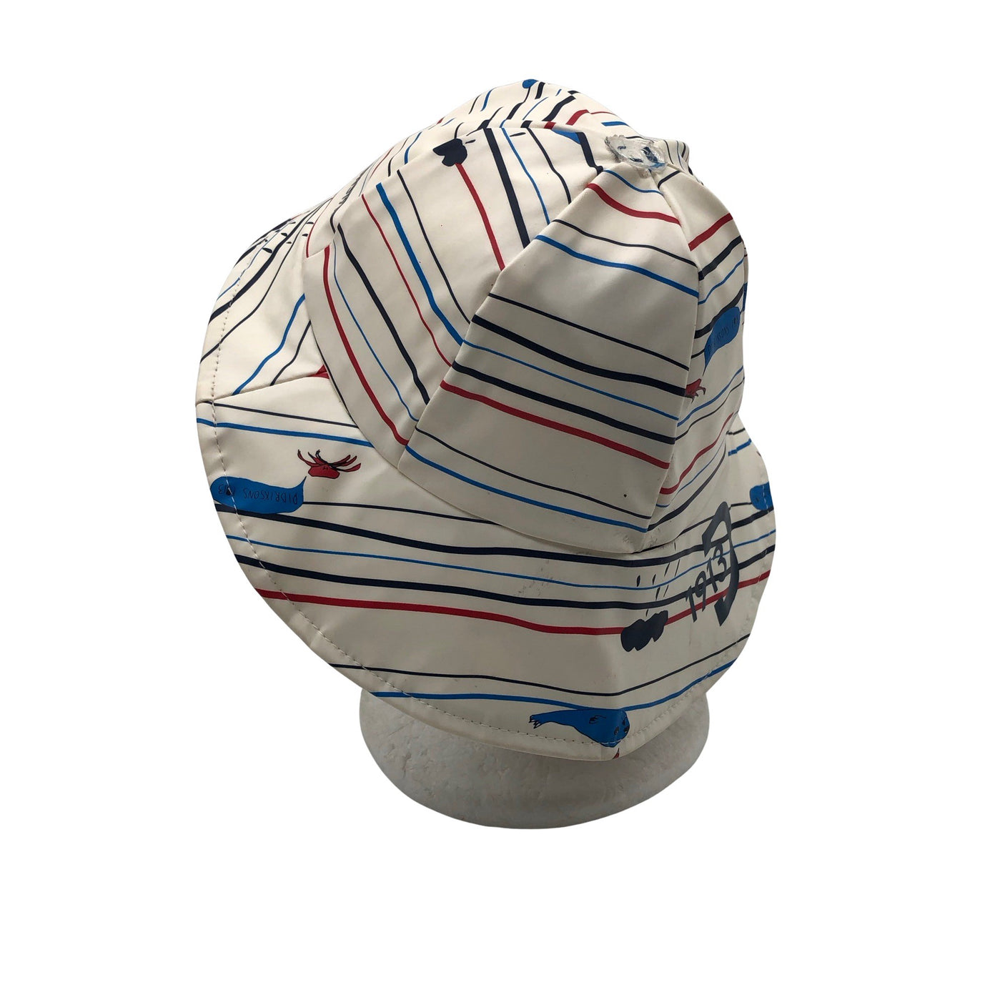 Unisex Didriksons - Sadehattu, koko 50 - 52 cm - Valkoinen (2)