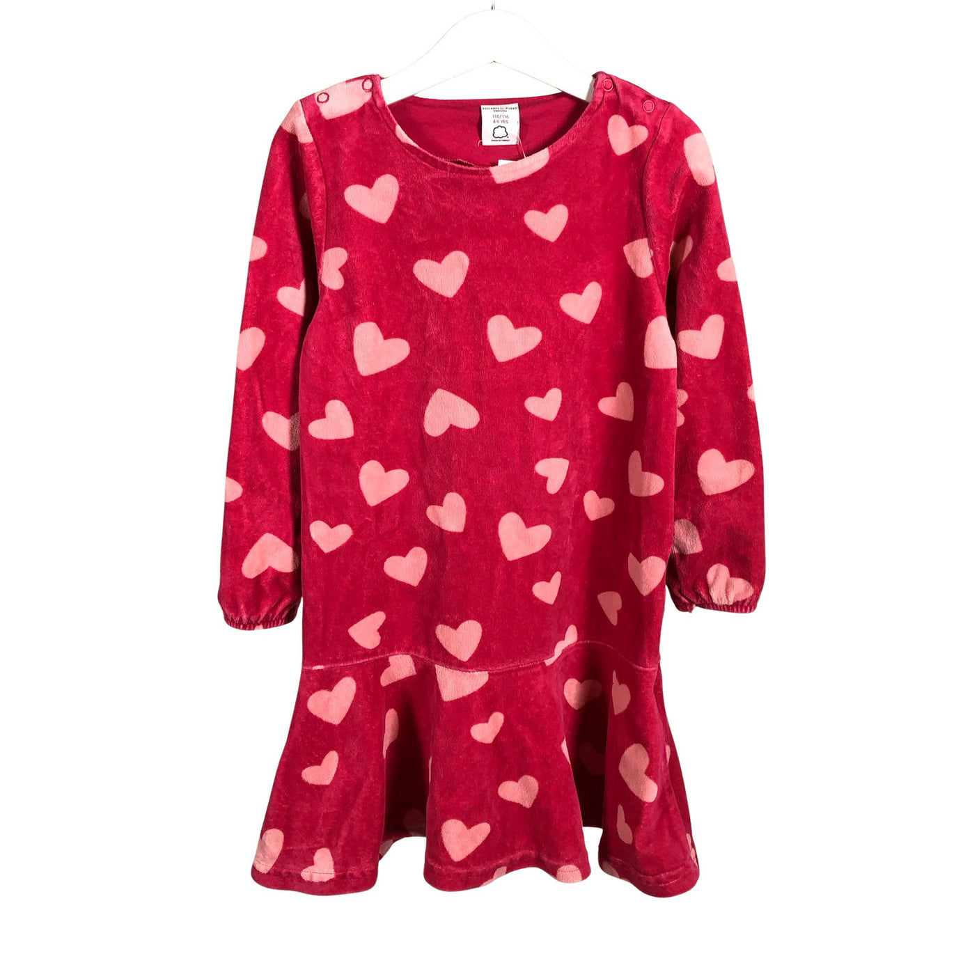 Tyttöjen Polarn O. Pyret - Collegemekko, koko 110 - 116 - Pinkki (1)