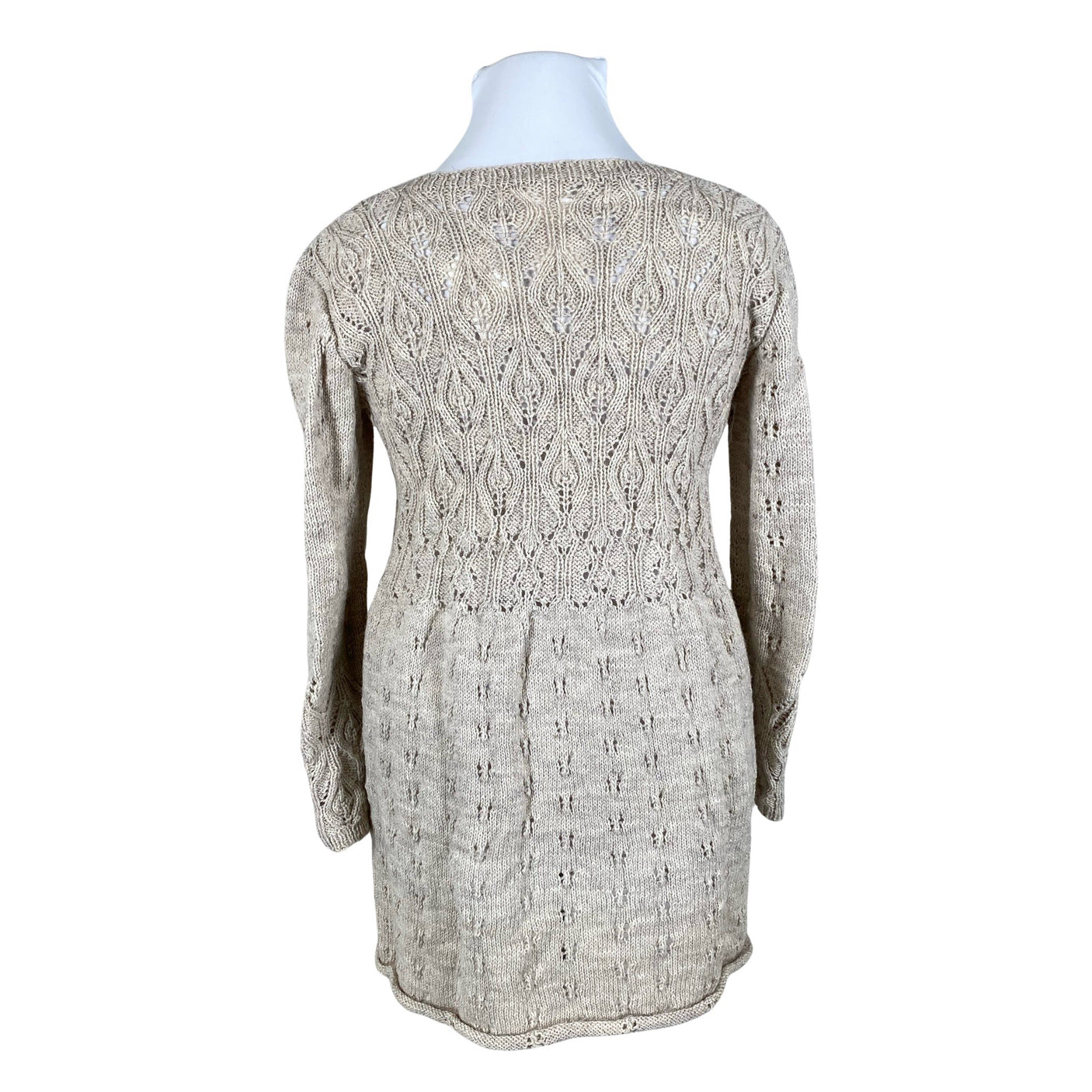Naisten Handmade - Neulemekko, koko 42 - Beige (2)