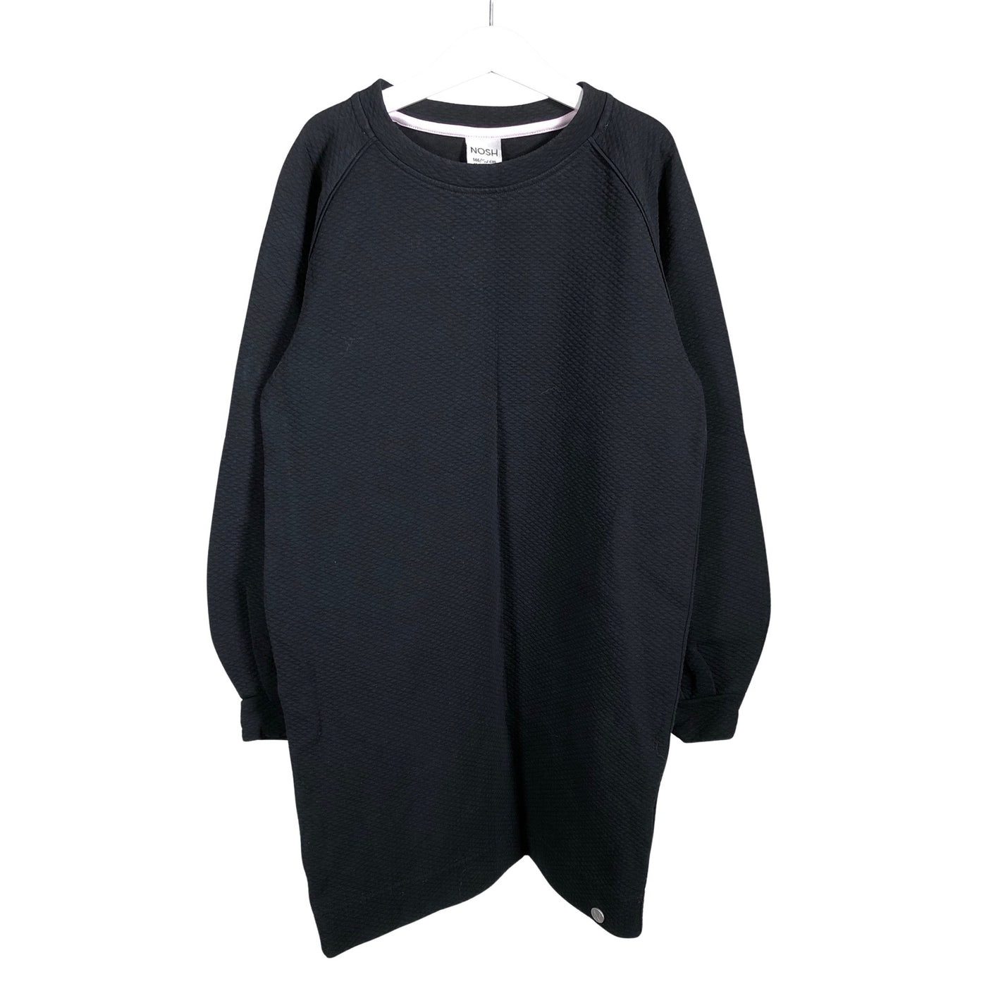 Tyttöjen NOSH - Collegemekko, koko 146 - 152 - Musta (1)