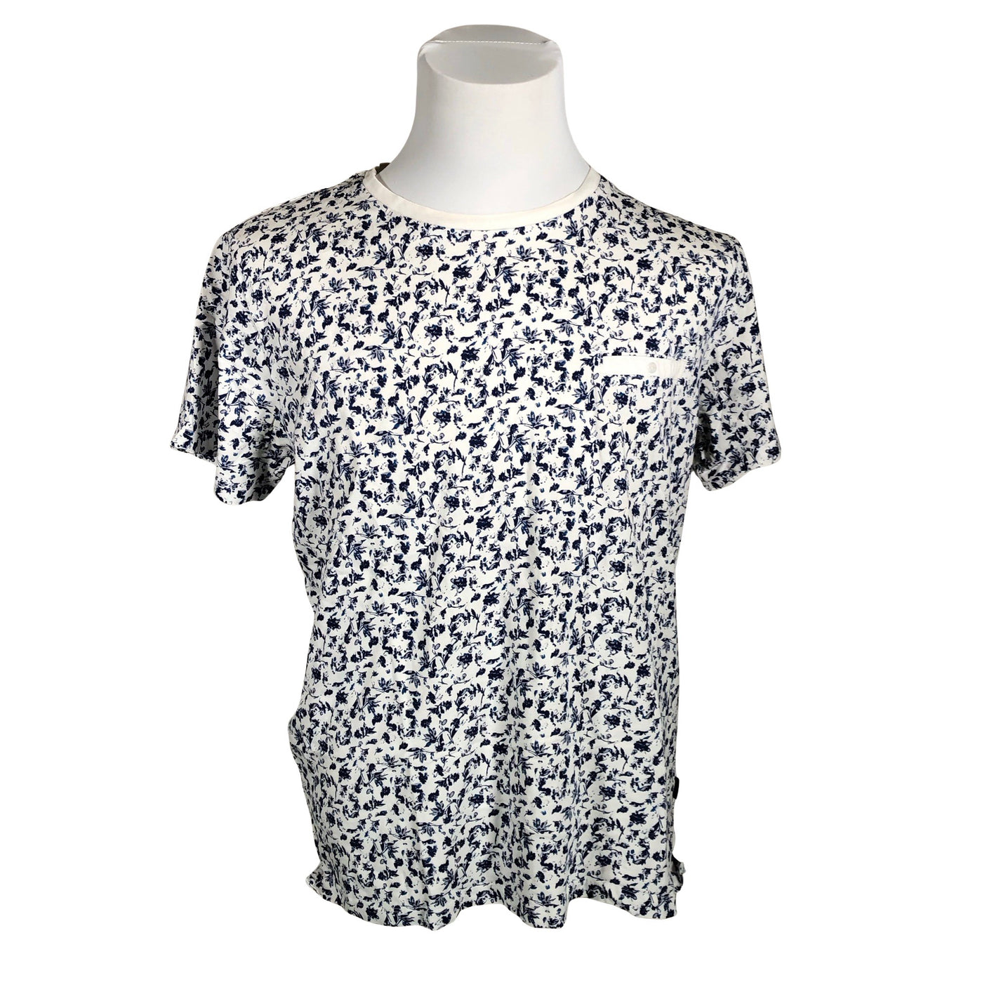Miesten Jack & Jones - T-paita, koko XL - Sininen (1)