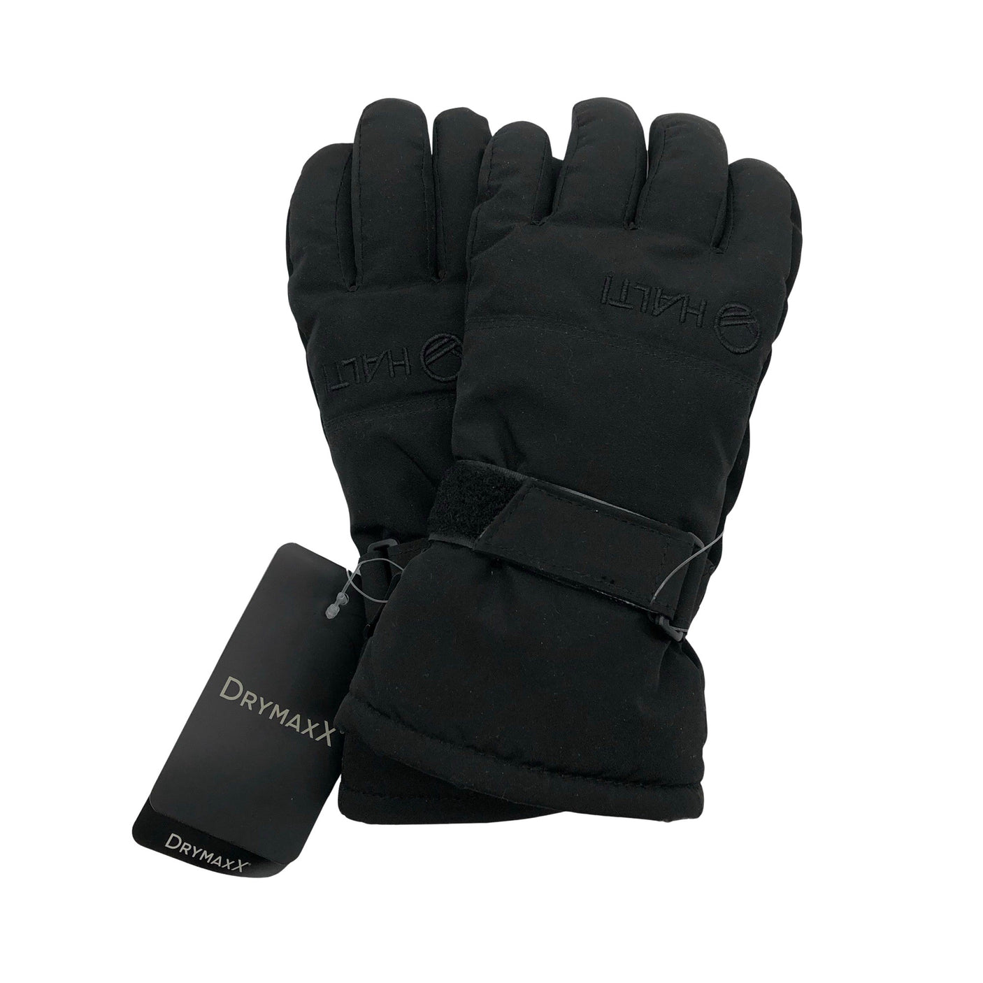 Unisex Halti - Talvihanskat, koko 5 - 8 vuotta - Musta (1)