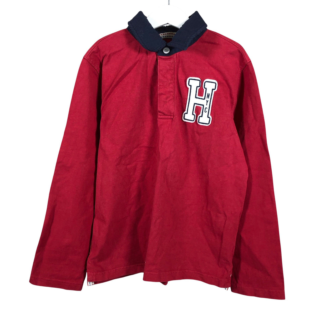 Poikien Tommy Hilfiger - Trikoopaita, koko 134 - 140 - Punainen (1)