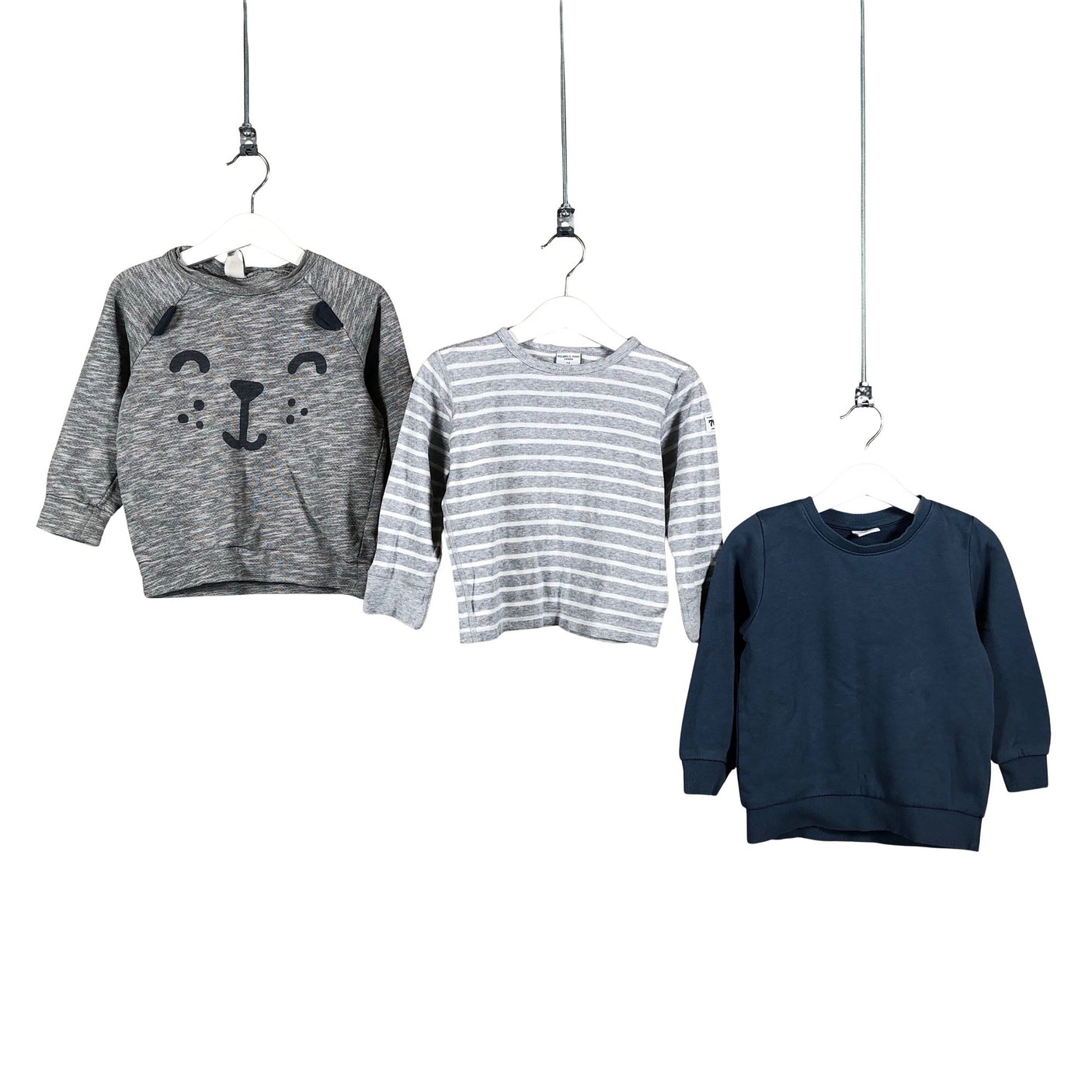 Unisex Lindex - Collegepaita, koko 92 - 98 - Sininen (1)