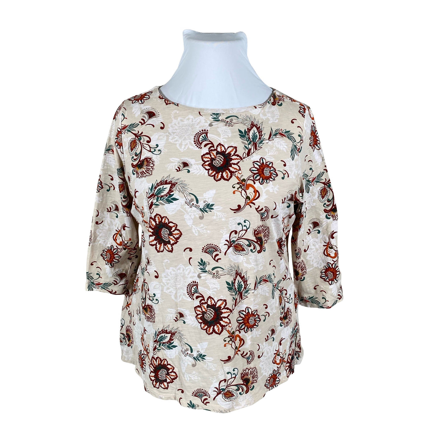 Naisten Per Una by Marks & Spencer - Trikoopaita, koko 44 - Beige (1)