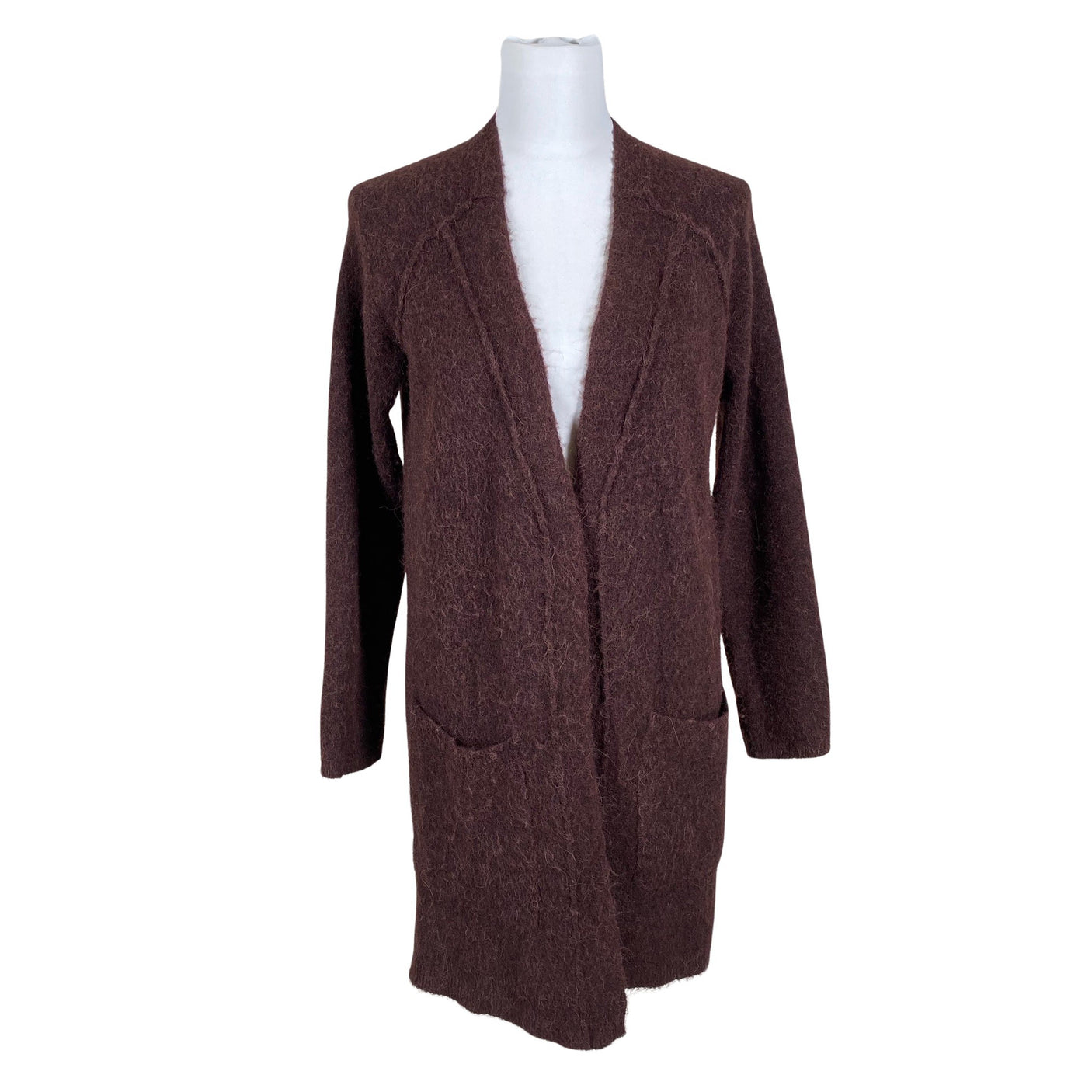 Naisten Noa Noa - Neuletakki, koko 38 - Ruskea (1)