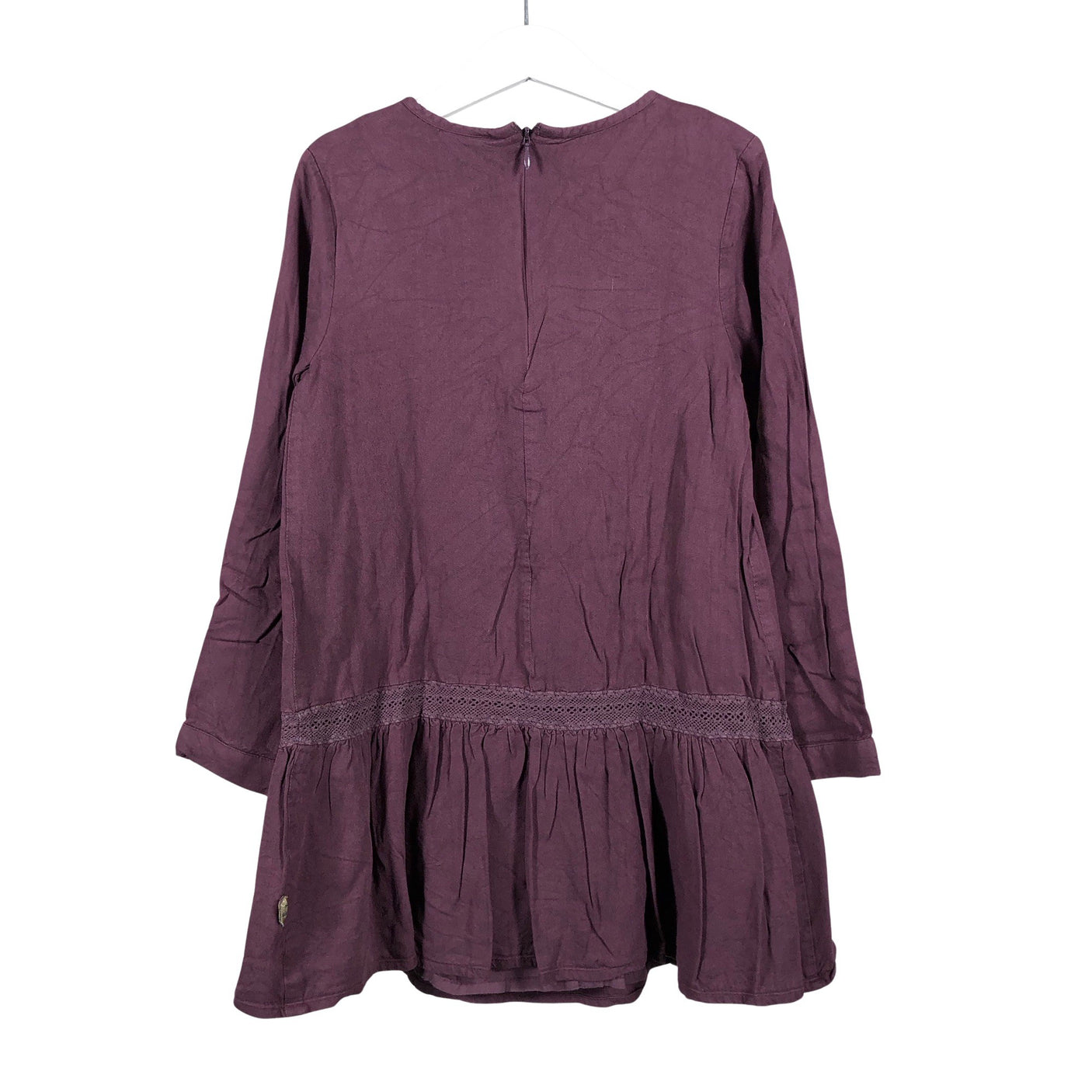 Tyttöjen POMPdeLUX - Kangasmekko, koko 128 - 134 - Violetti (2)