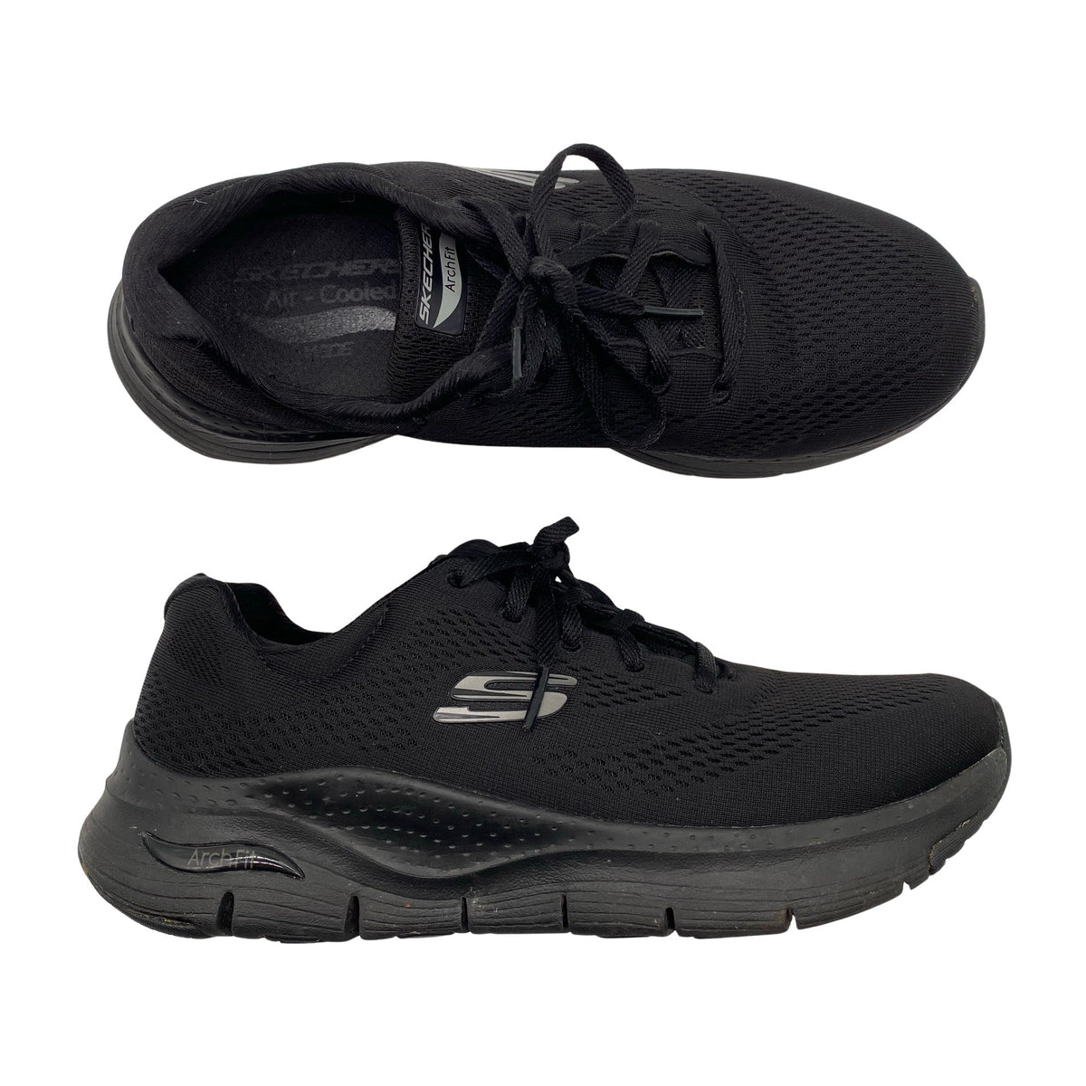 Naisten Skechers - Lenkkarit, koko 39 - Musta (1)