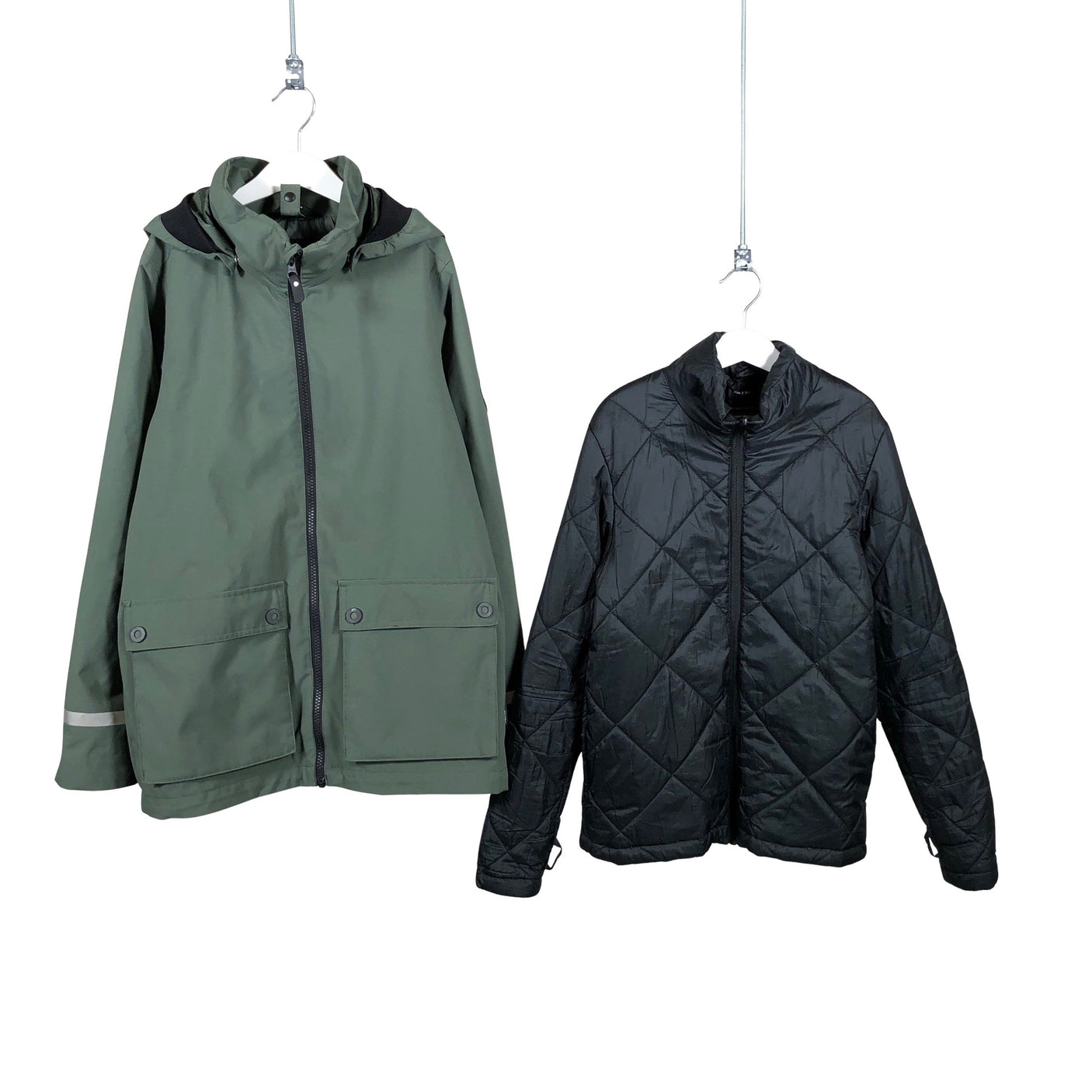 Unisex Reima - Toppatakki, koko 140 - 146 - Vihreä (3)
