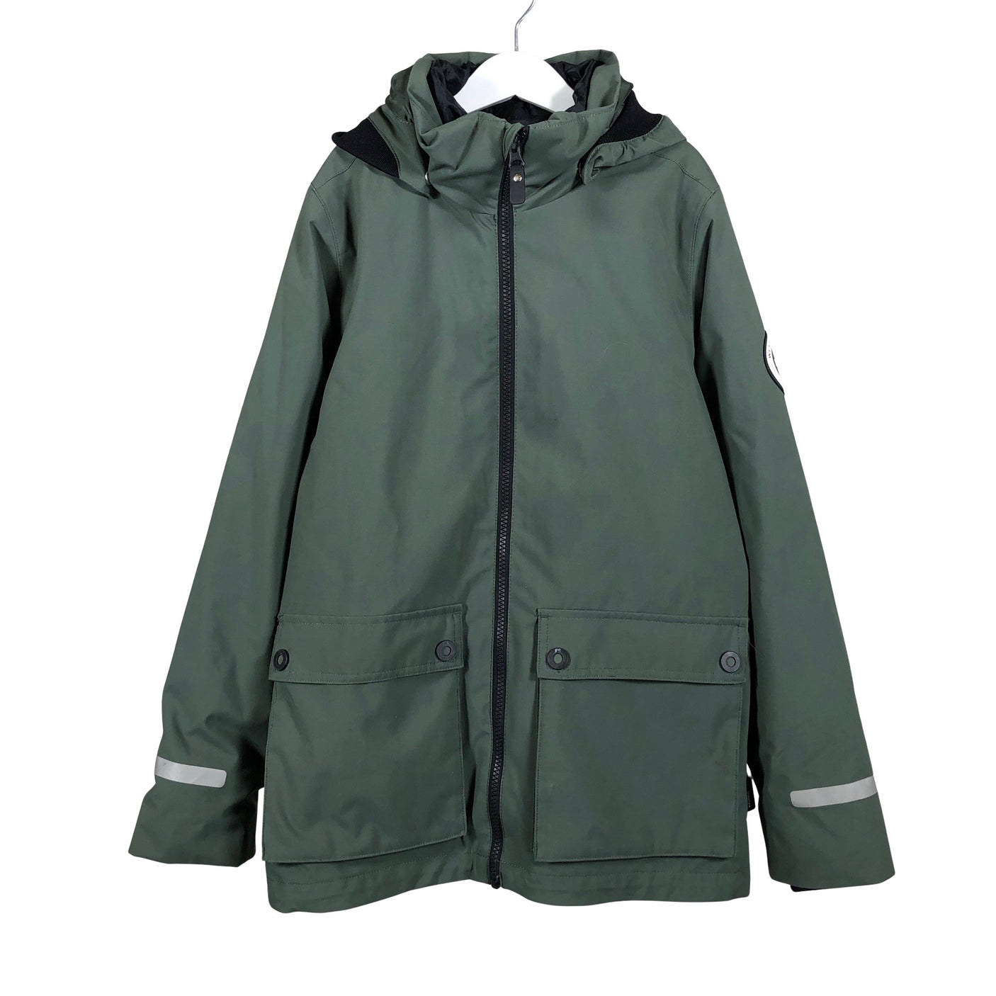 Unisex Reima - Toppatakki, koko 140 - 146 - Vihreä (1)