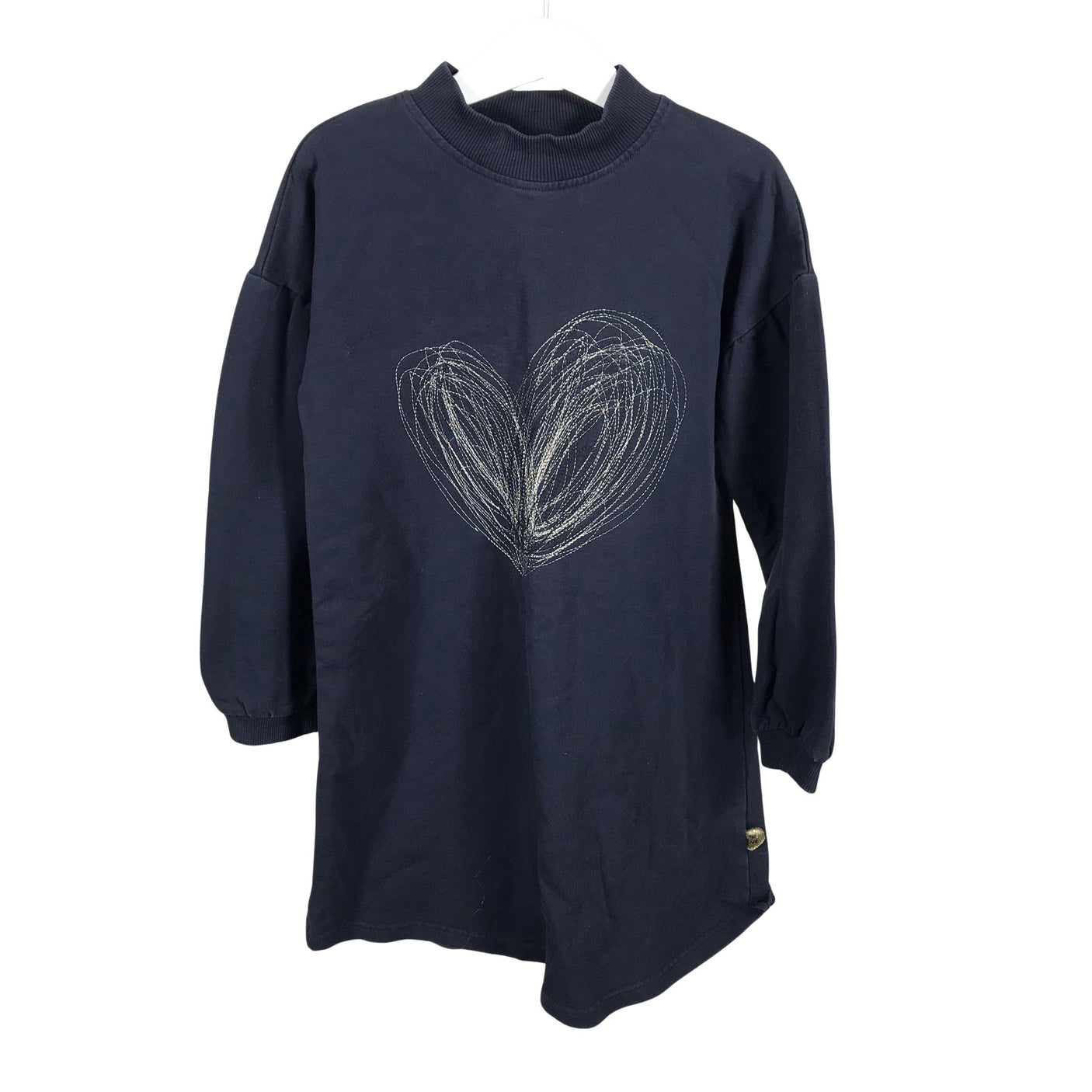 Tyttöjen POMPdeLUX - Collegemekko, koko 122 - 128 - Sininen (1)