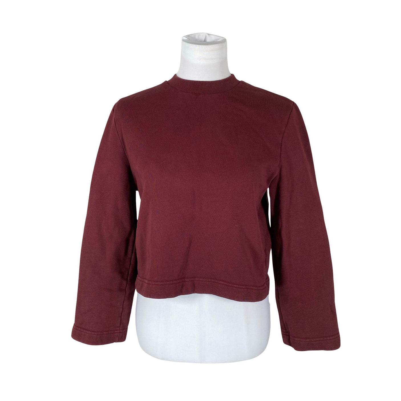 Unisex Saima - Collegepaita, koko 36 - Viininpunainen (1)