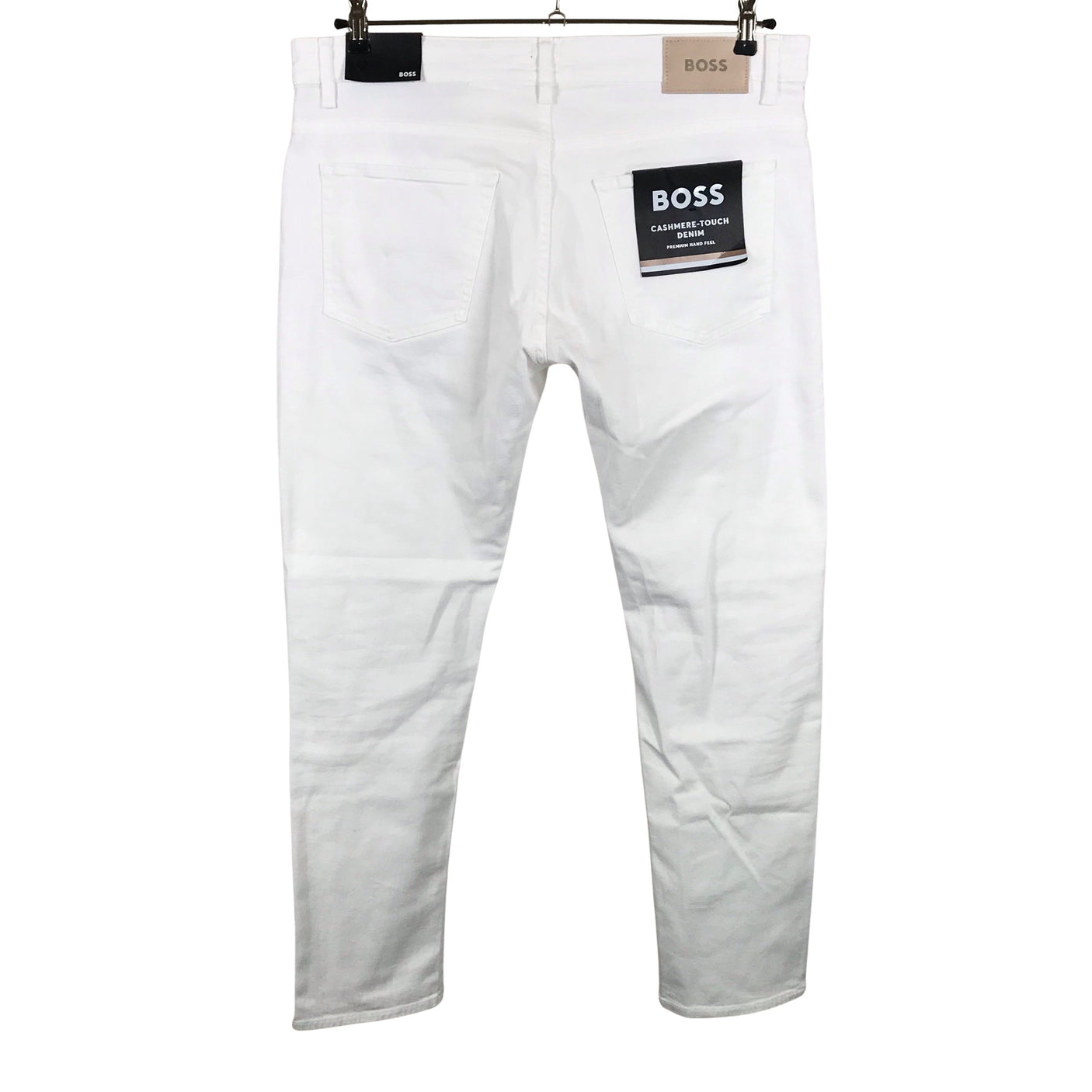 Miesten Hugo Boss - Farkut, koko W34 - Valkoinen (2)