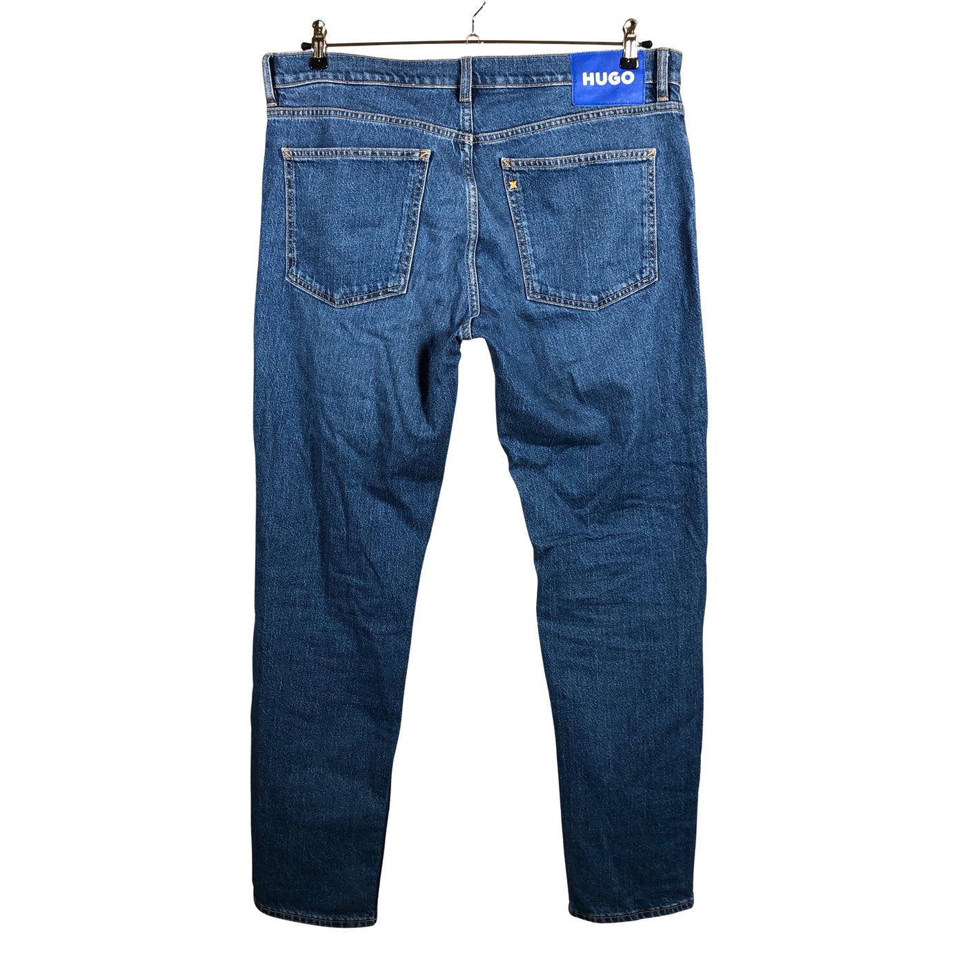Miesten Hugo Boss - Farkut, koko W34 - Sininen (2)