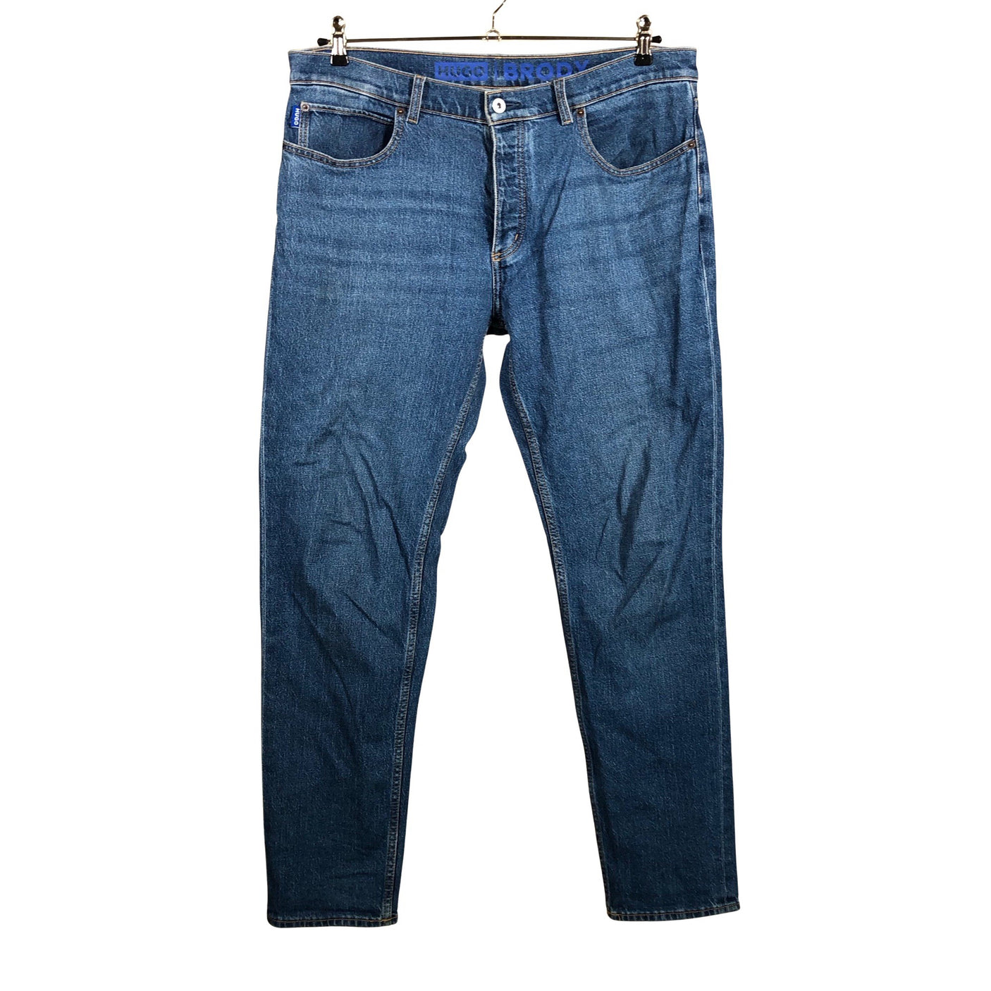 Miesten Hugo Boss - Farkut, koko W34 - Sininen (1)