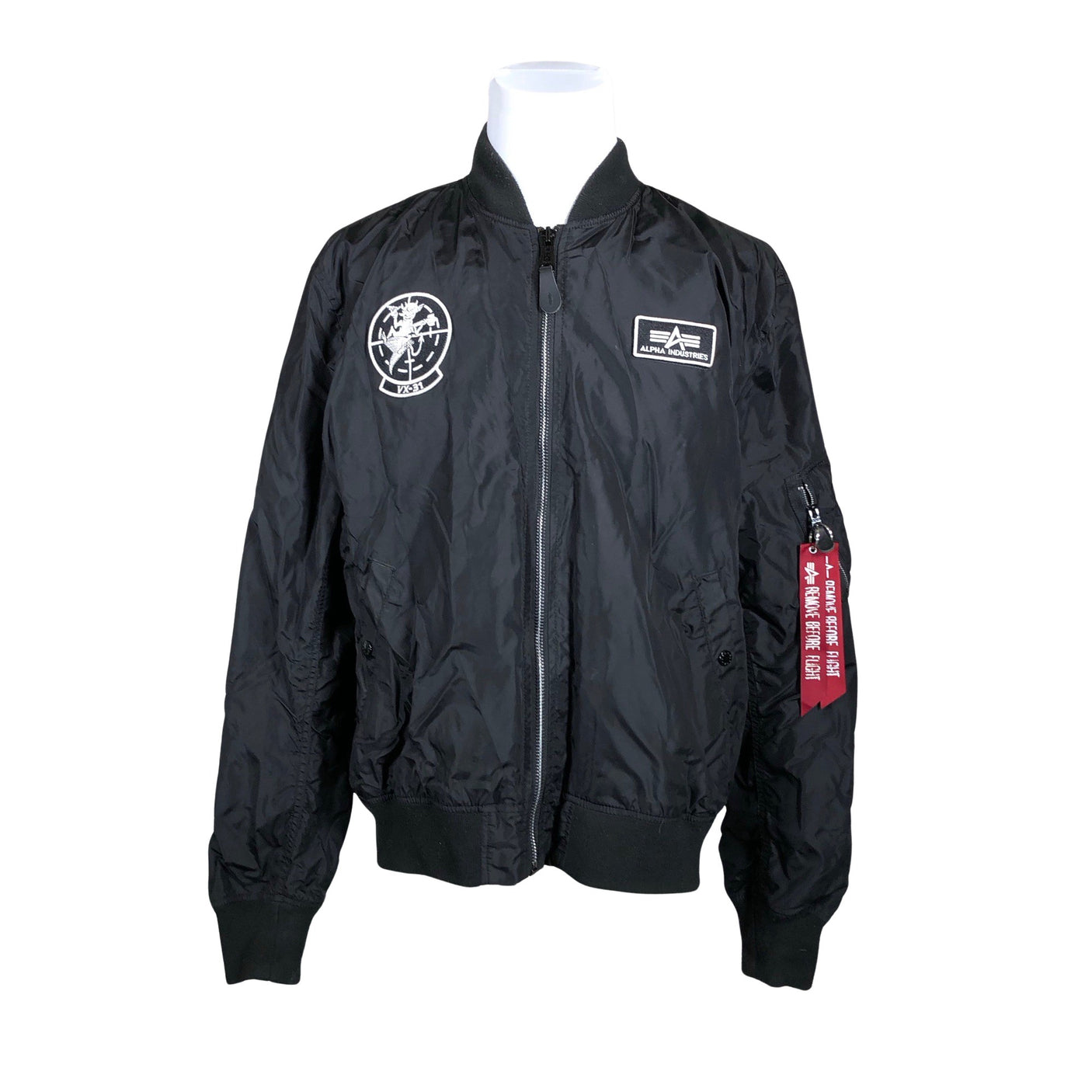 Miesten Alpha Industries - Ulkoilutakki, koko XXXL - Musta (1)